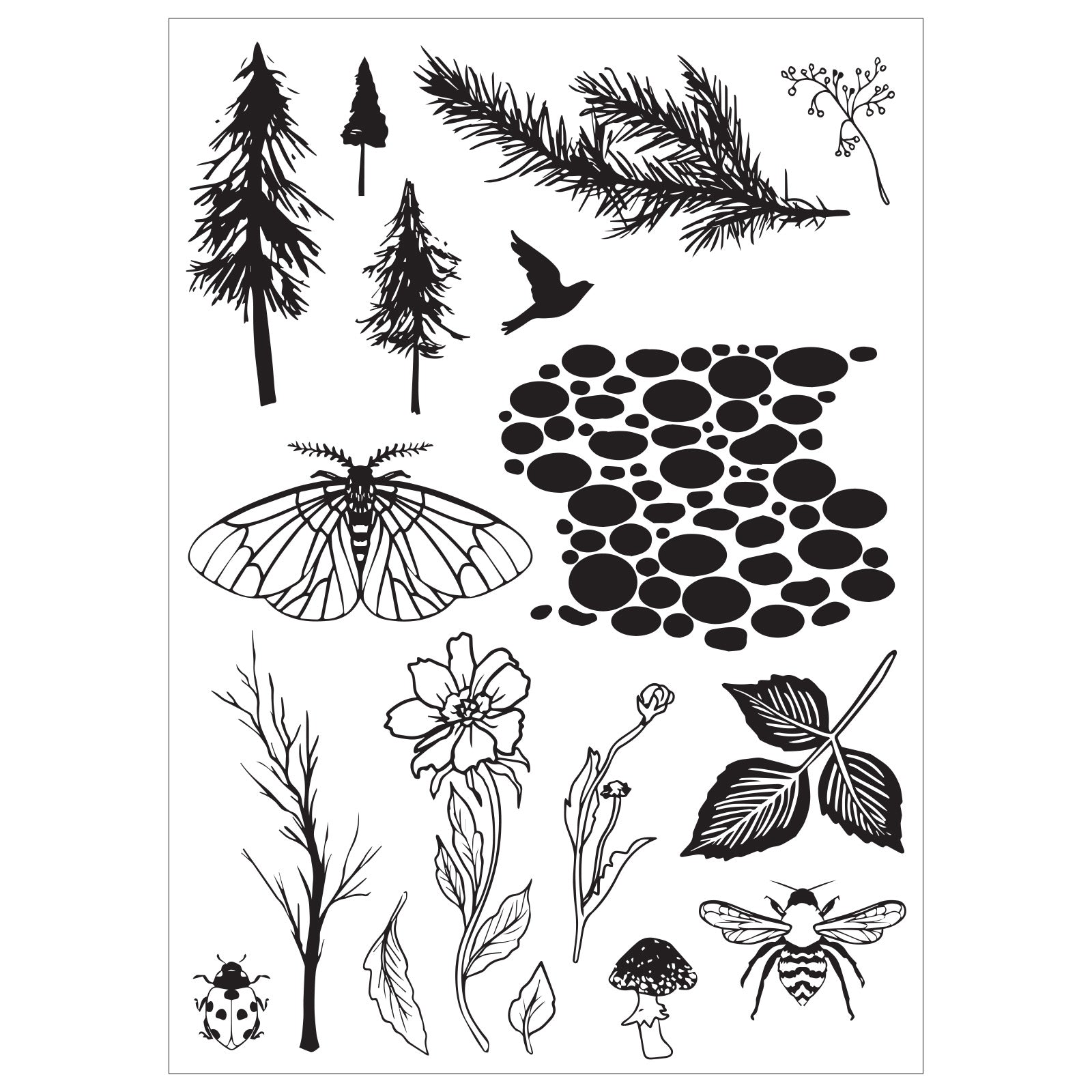 sizzix-studio-nature-stempel-17-tlg-schablonen-3-tlg image 6
