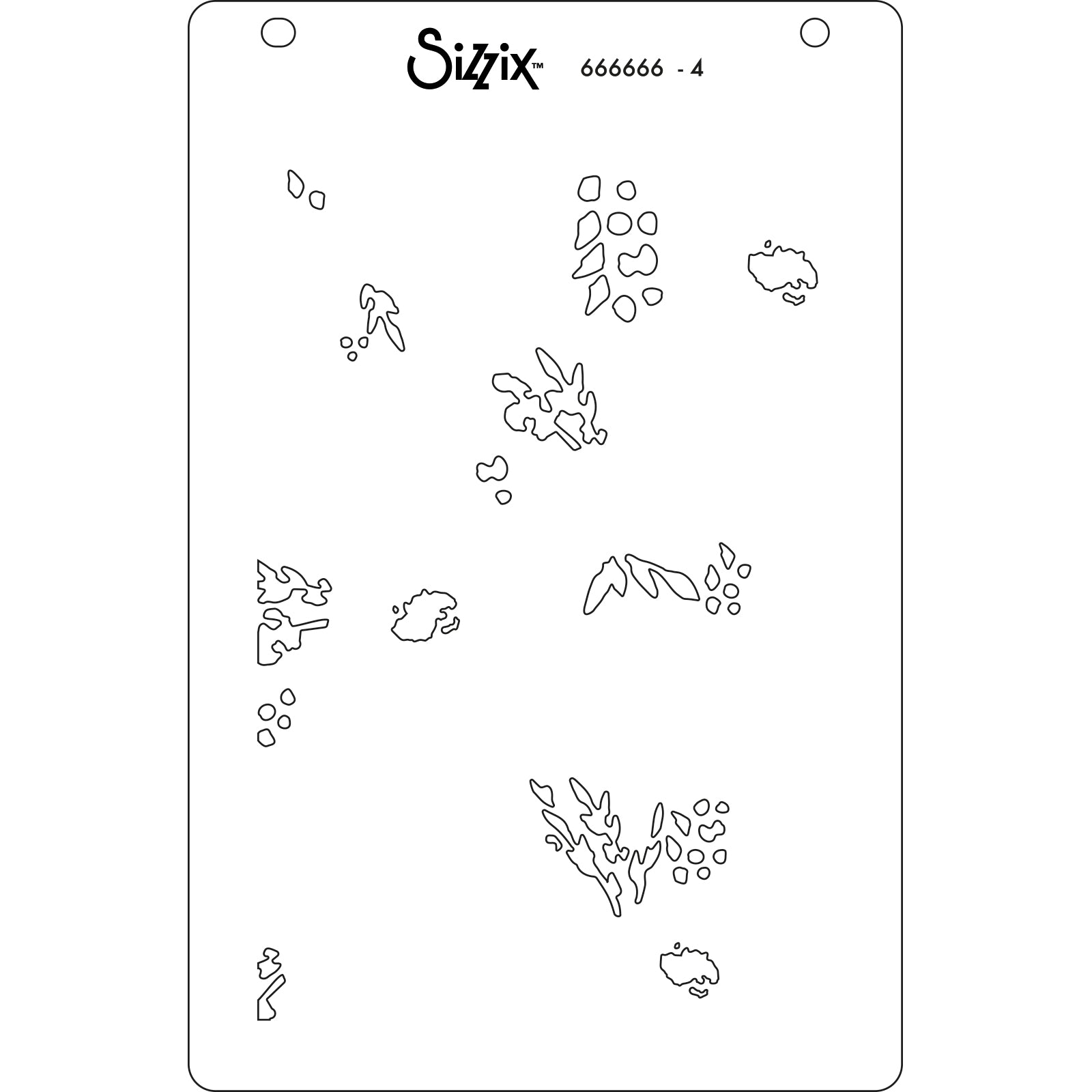 sizzix-layered-stencils-abstract-blooms-a6-4er-blumen image 5