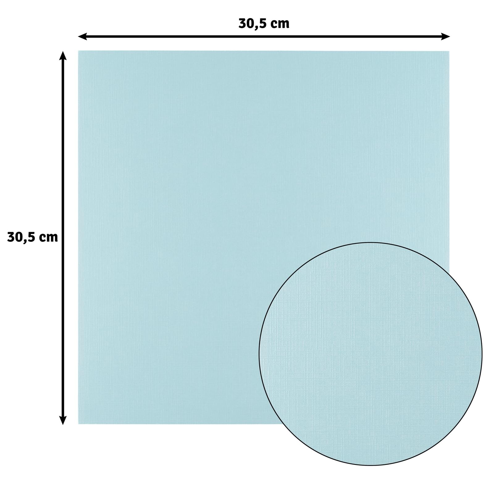vaessen-florence-tonkarton-ocean-blau-30-5cm-10-bogen-leinen-250g image 2