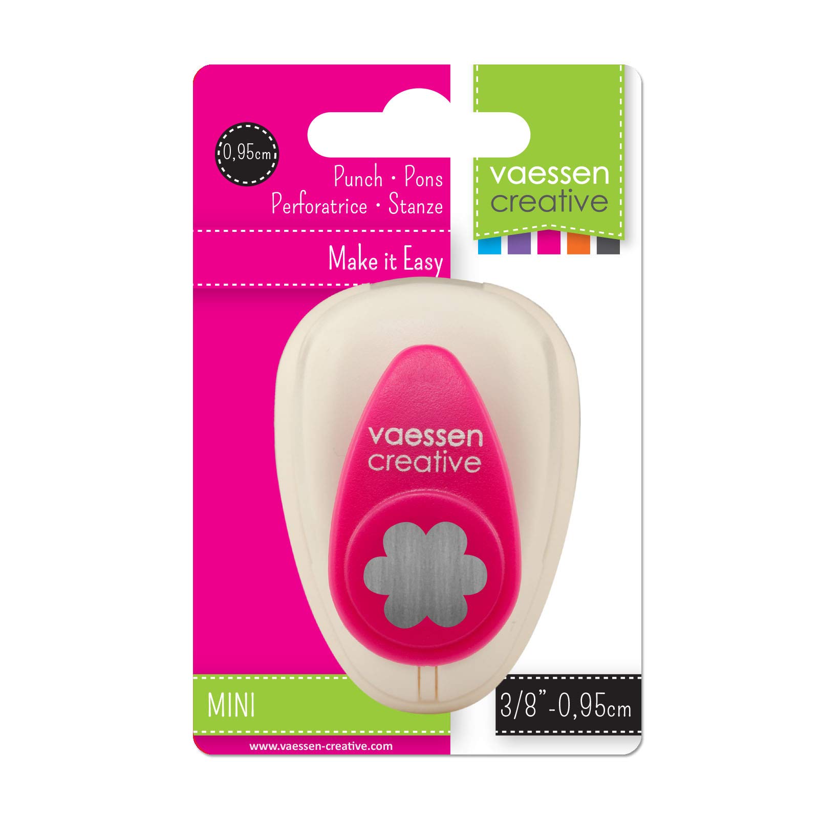 vaessen-creative-florence-motivstanzer-blume-mini-1-cm-papier image 4