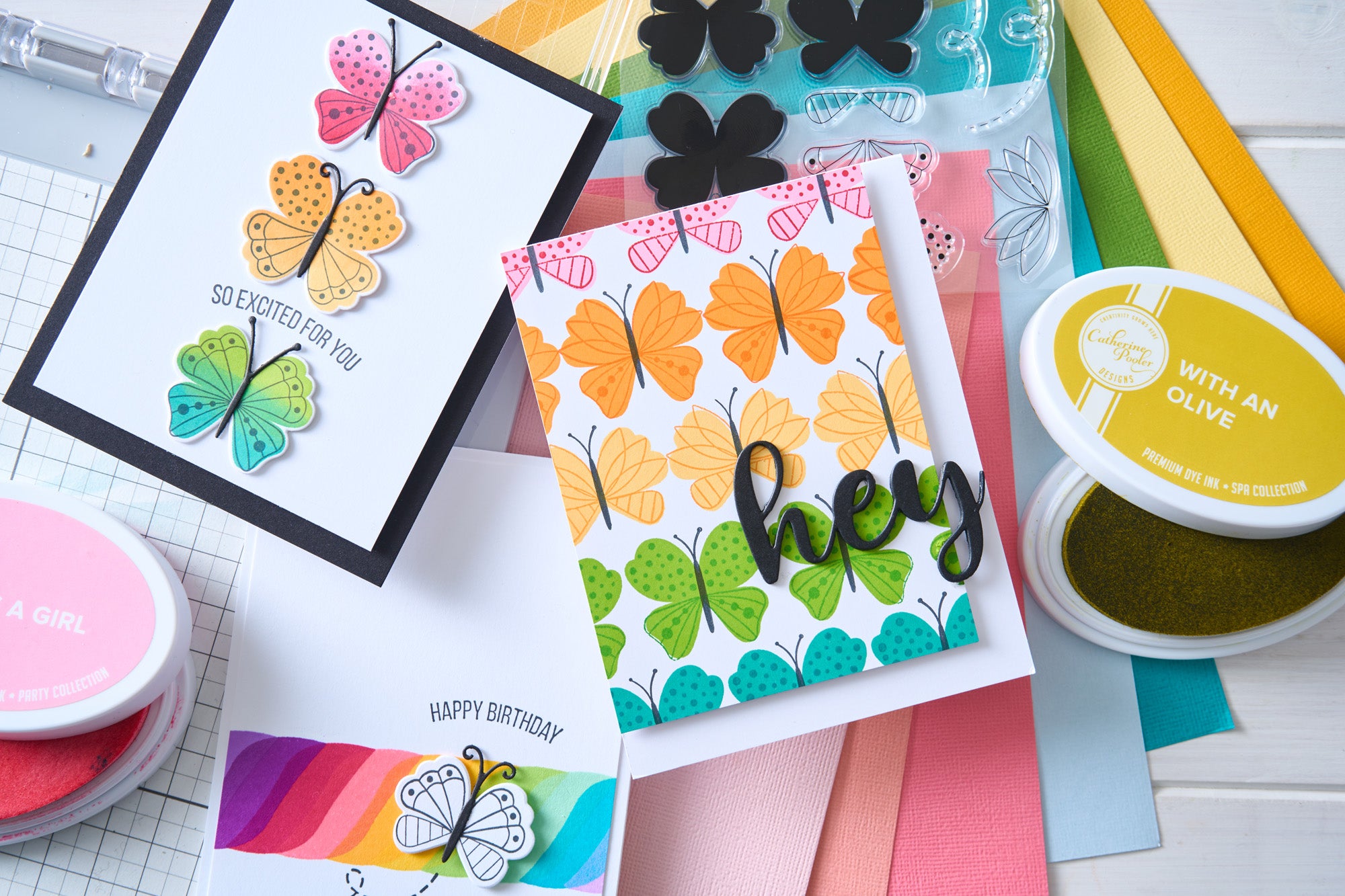 sizzix-thinlits-bright-butterflies-2-stanzen-15er-set image 3
