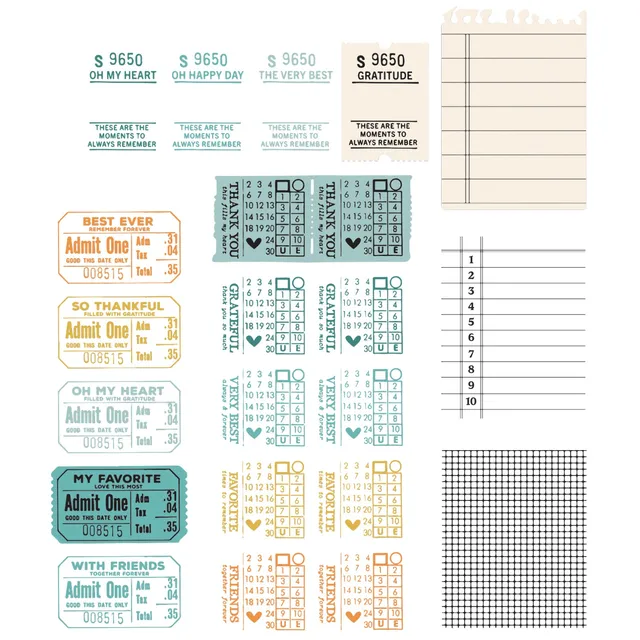 sizzix-framelits-stempelset-forever-journal-21-tlg-49-and-market image 1