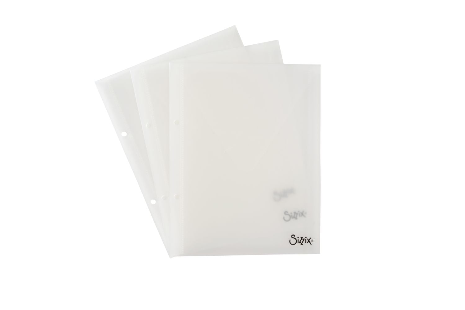 sizzix-die-storage-envelopes-aufbewahrungsh-llen-transparent-3er-pack image 1