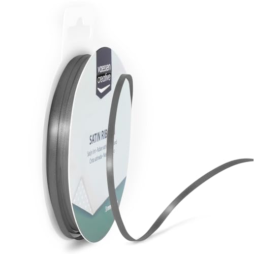 vaessen-florence-satinband-stahl-grau-3mm-x-10m-doppelsatinband image 4