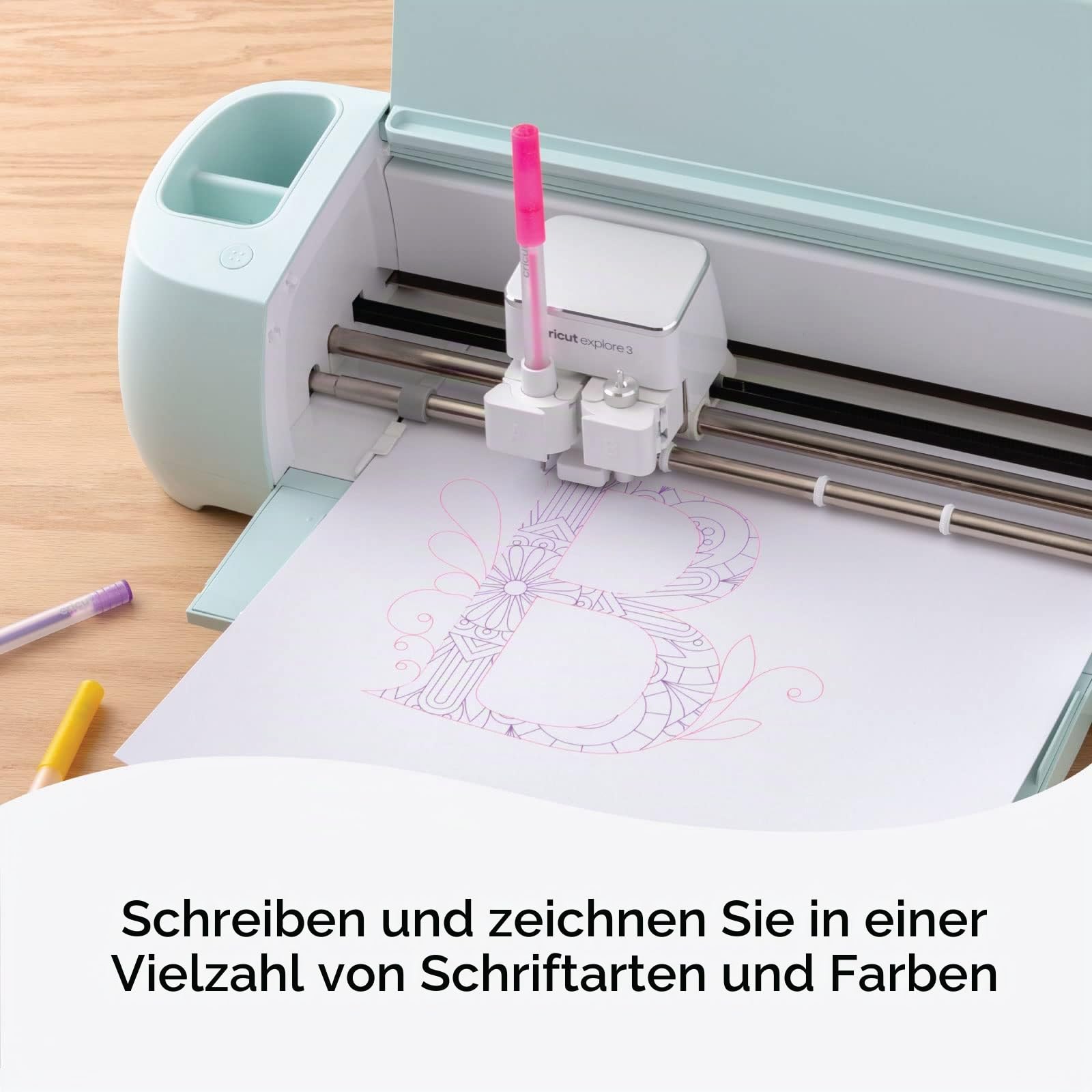 cricut-maker-glitter-gel-pen-set-rainbow-gelstifte-10er-0-8-mm image 4