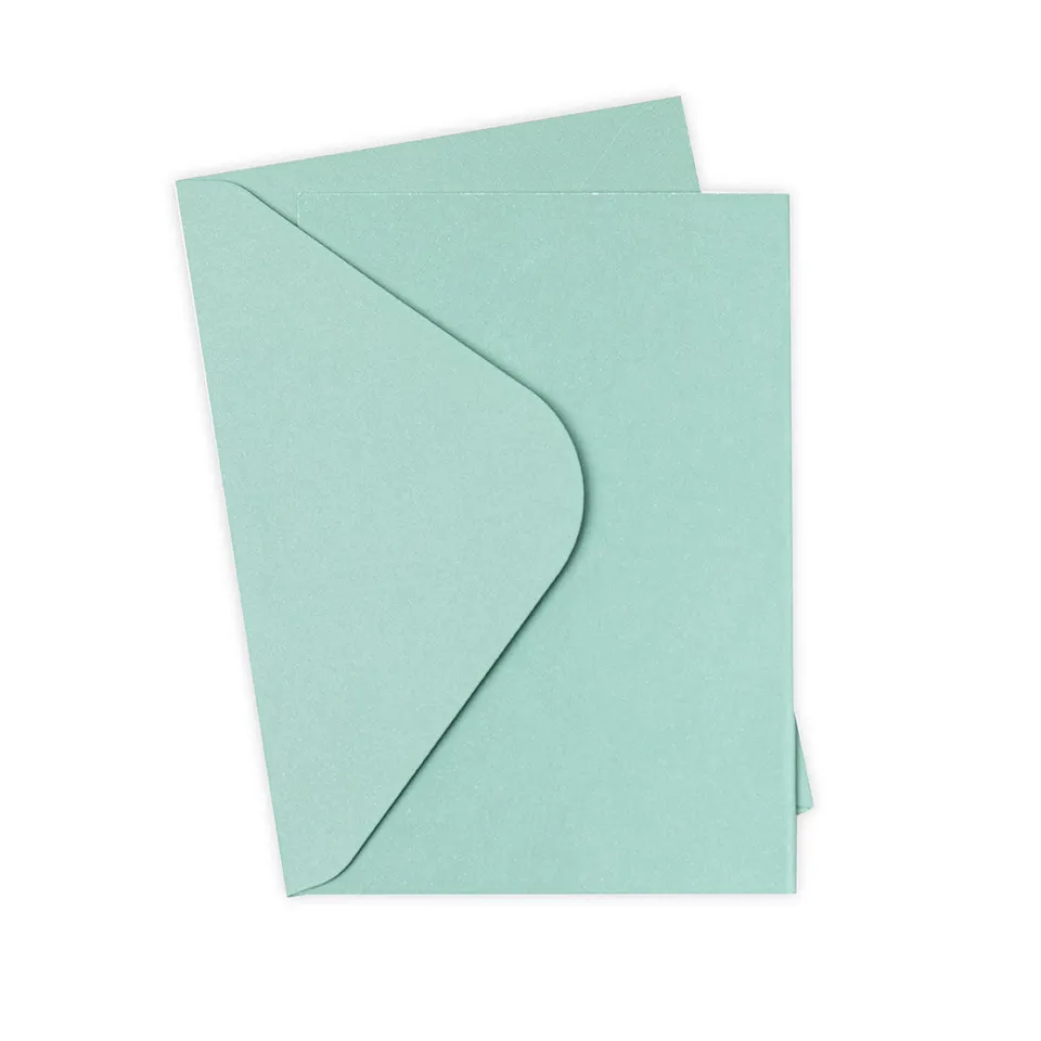 sizzix-surfacez-karten-umschl-ge-a6-eucalyptus-10er-gr-n image 1