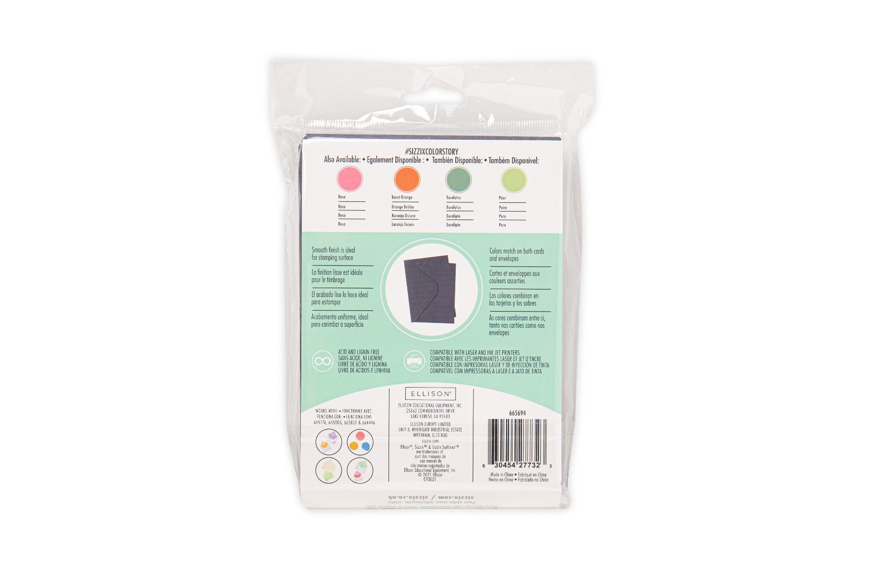 sizzix-surfacez-karten-umschl-ge-a6-french-navy-10er-set-blau image 3