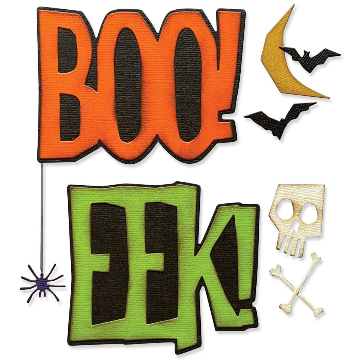 sizzix-thinlits-big-frights-stanzschablonen-halloween-12tlg image 1