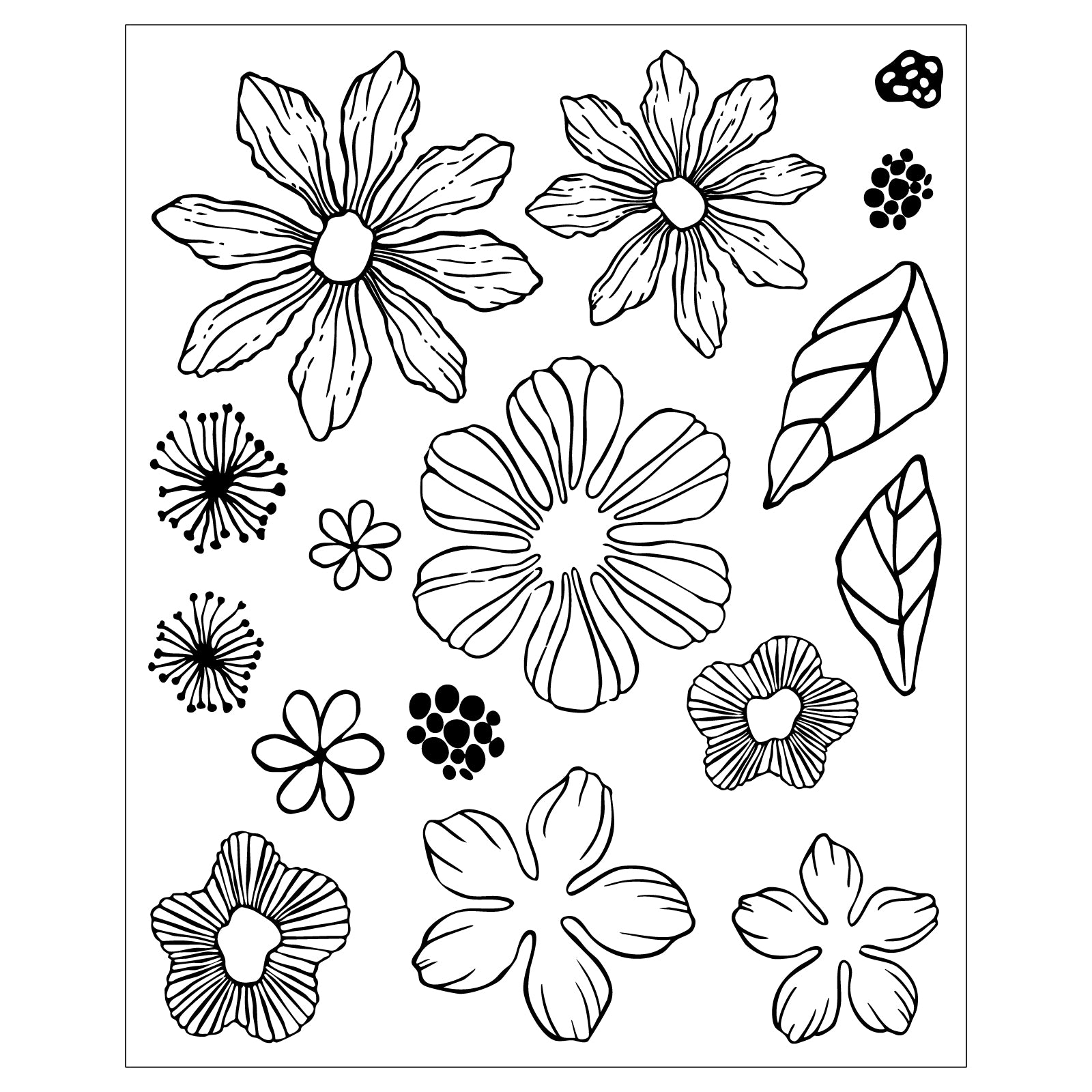 sizzix-framelits-floral-layers-stempelset-16tlg-35-stanzen image 5