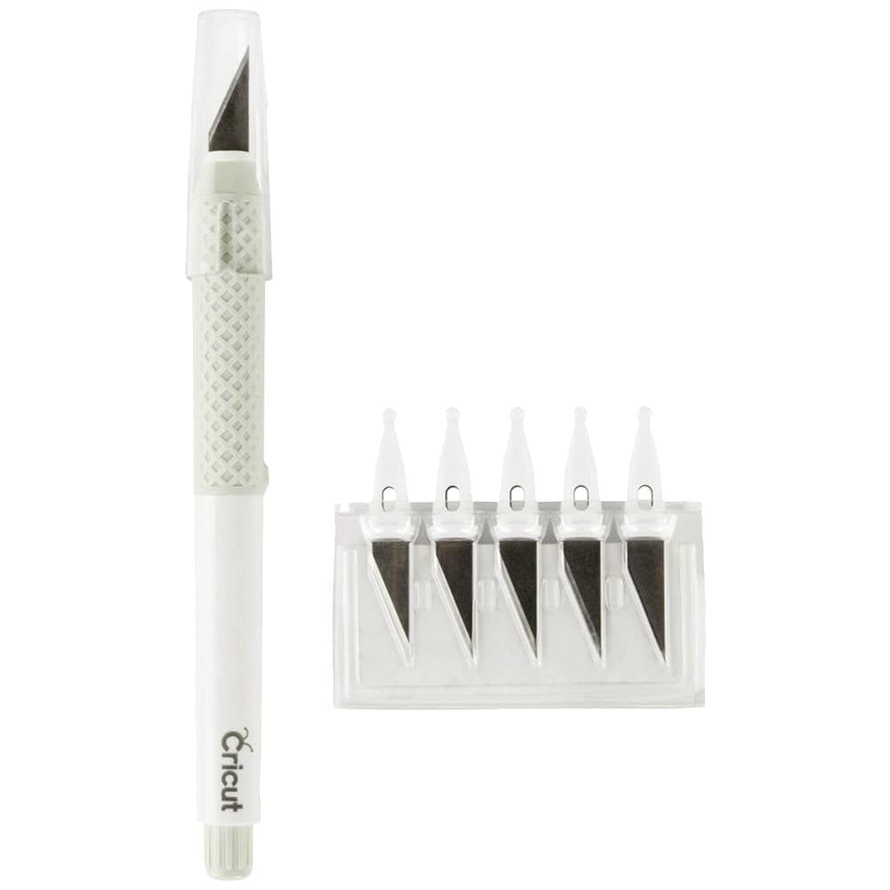 cricut-truecontrol-kit-bastelmesser-schwarz-mit-5-ersatzklingen image 1