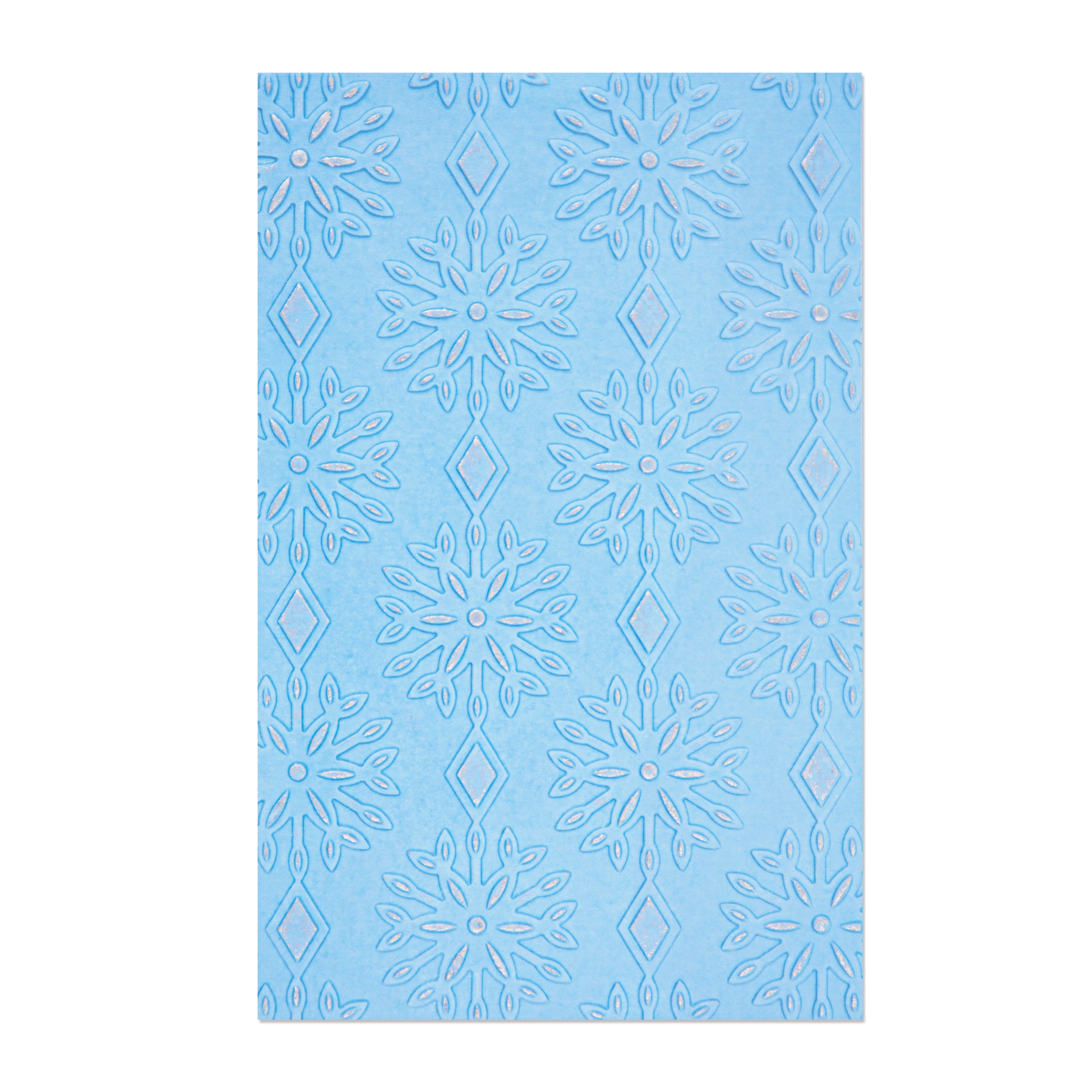 sizzix-mini-embossing-folder-shimmering-snowflakes-pr-gefolder image 1