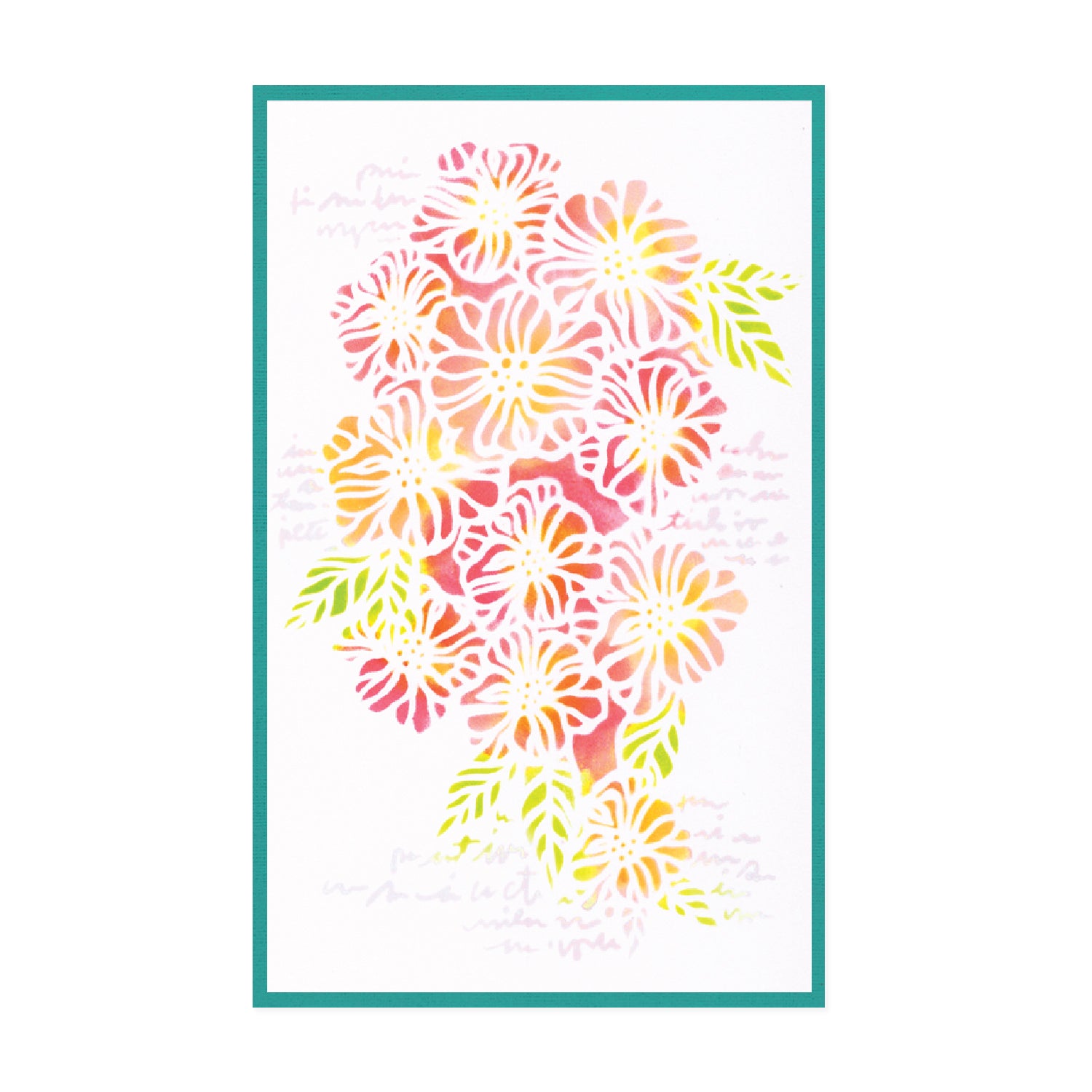 sizzix-a5-stencils-buildables-botanicals-1-schablone-4er-botanik image 4