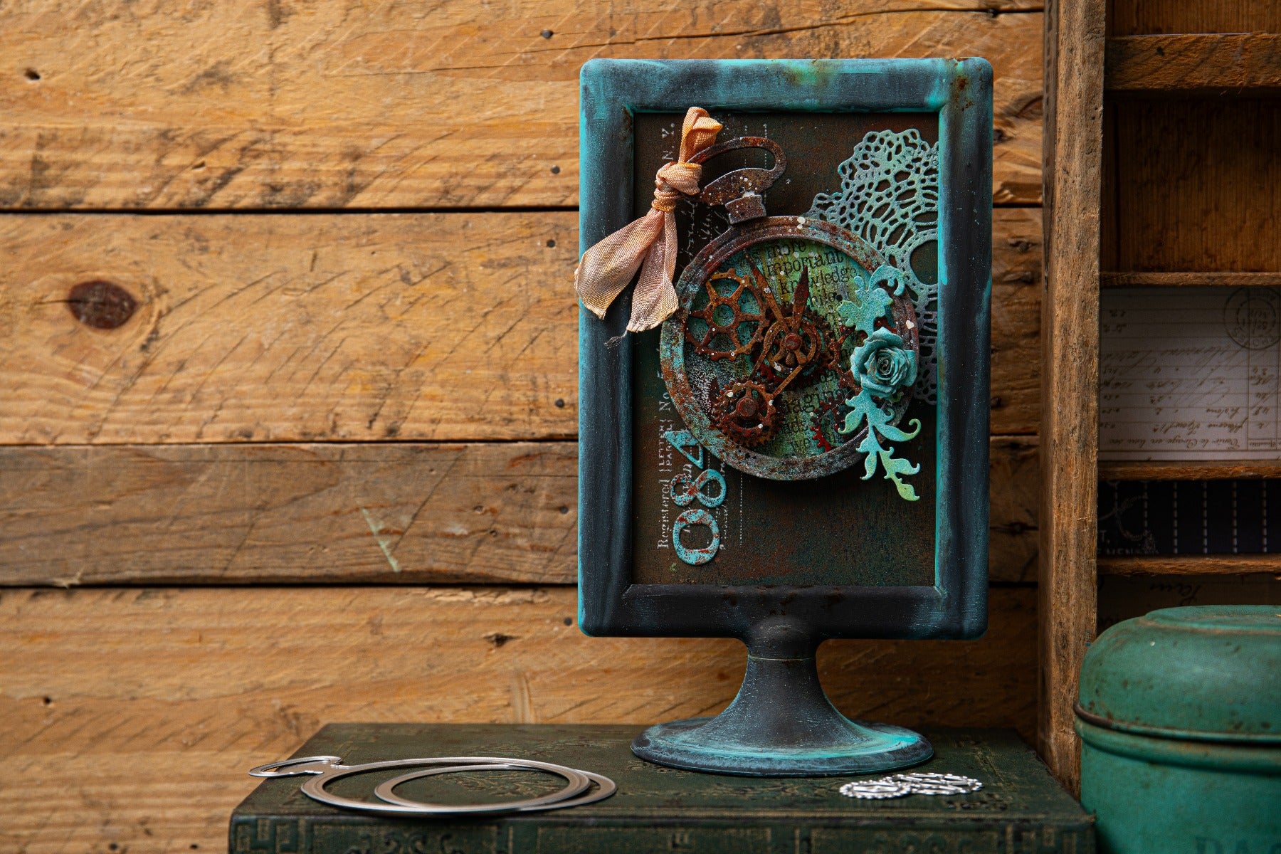 sizzix-thinlits-vault-watch-gears-stanzen-29tlg-tim-holtz image 5