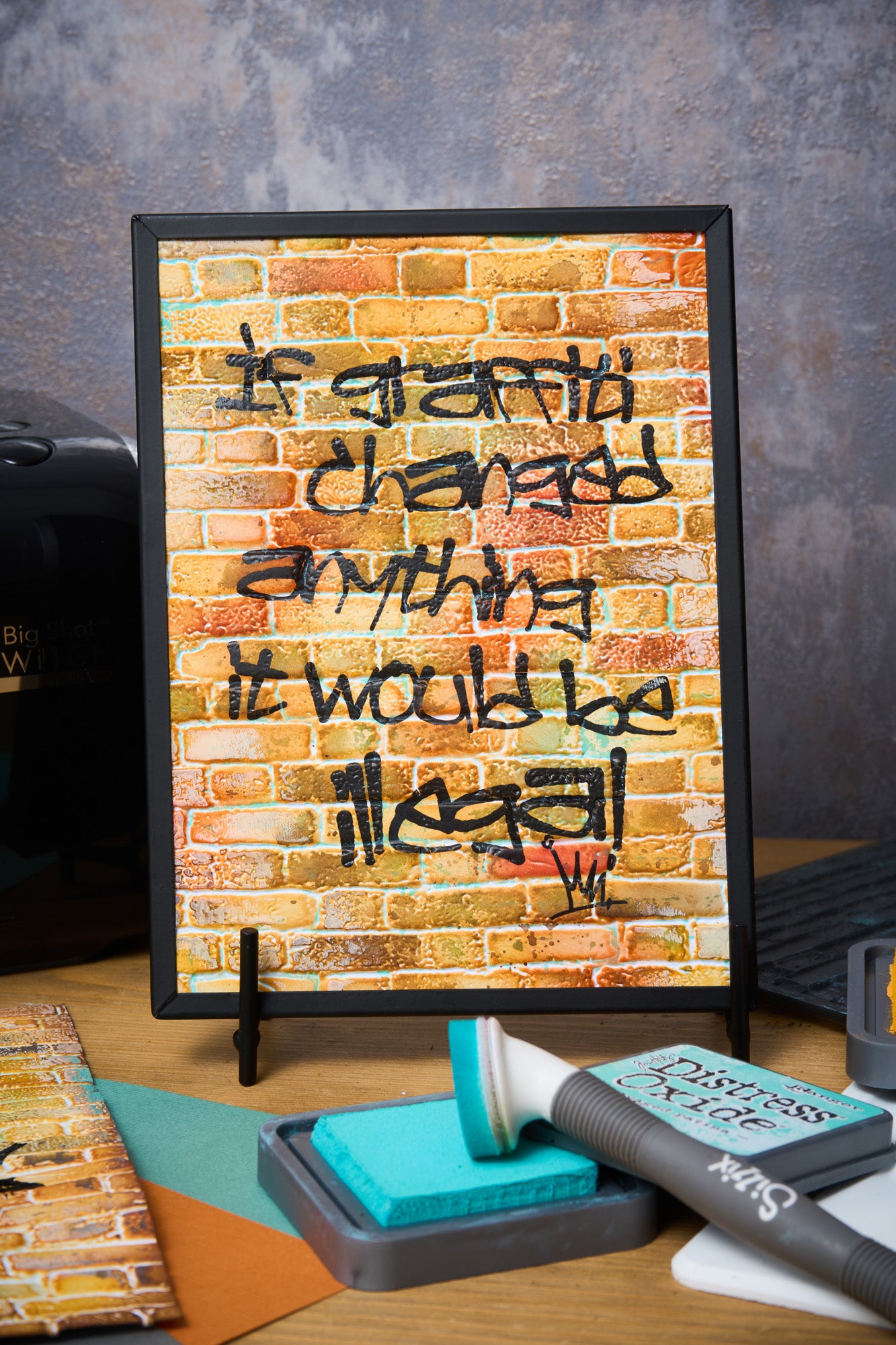 sizzix-3-d-brickwork-pr-gefolder-a5-tim-holtz image 2