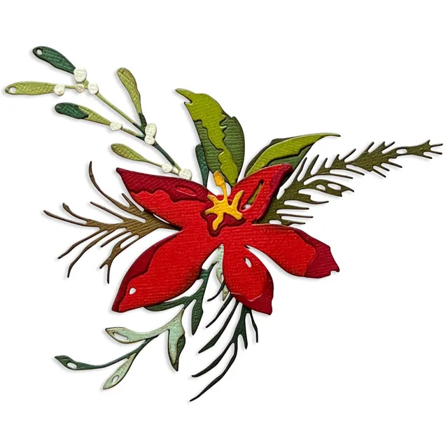 sizzix-thinlits-holiday-brushstroke-3-stanzen-8tlg-blumen image 1