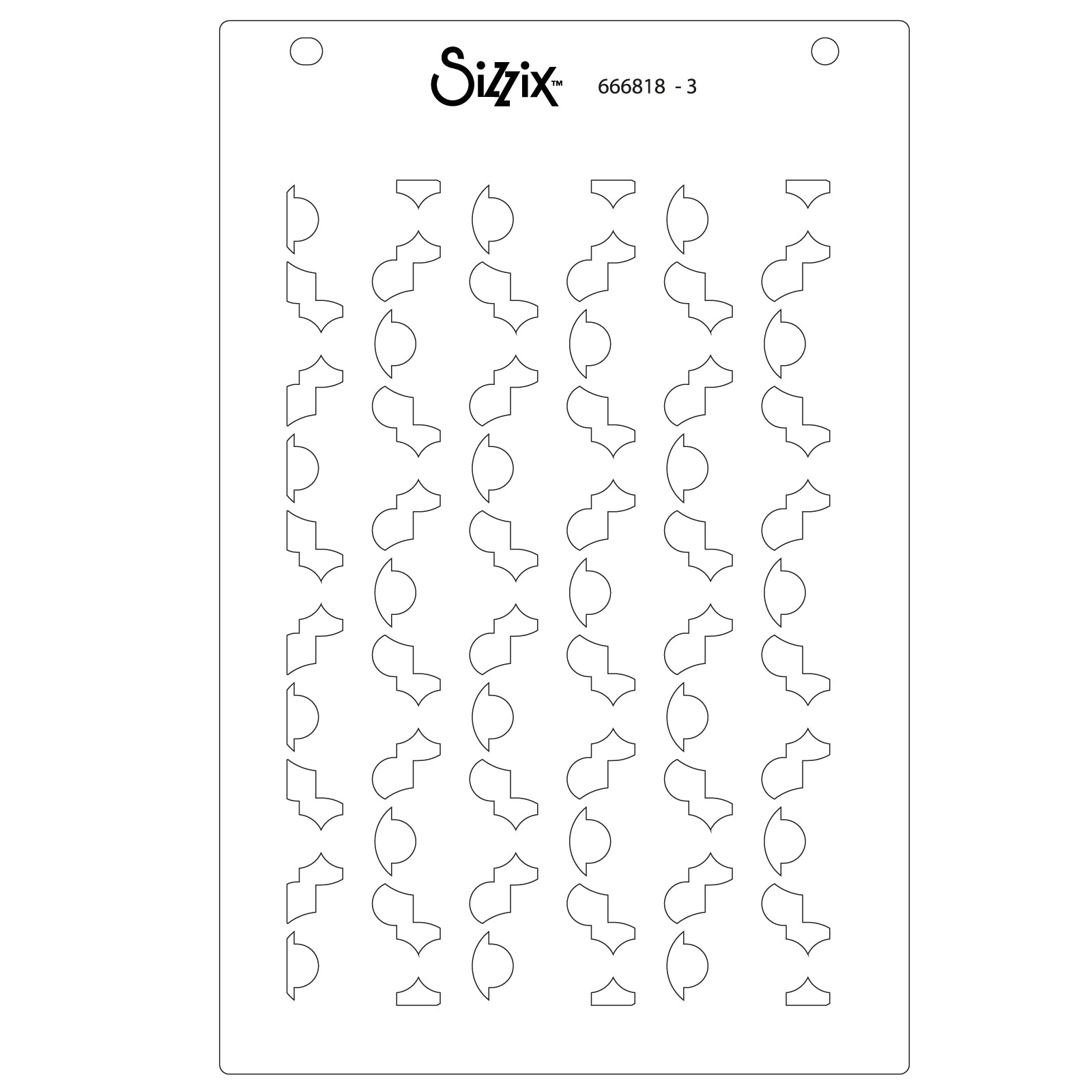 sizzix-textures-from-afar-2-schablonen-set-a6-4-tlg-geometrisch image 5