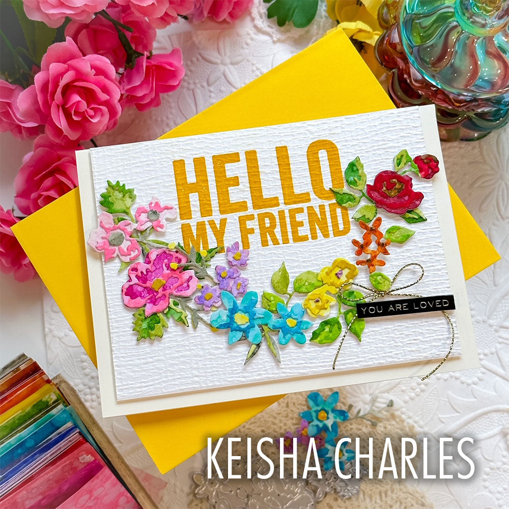 sizzix-thinlits-brushstroke-flowers-mini-stanzschablonen-14tlg-blumen image 7