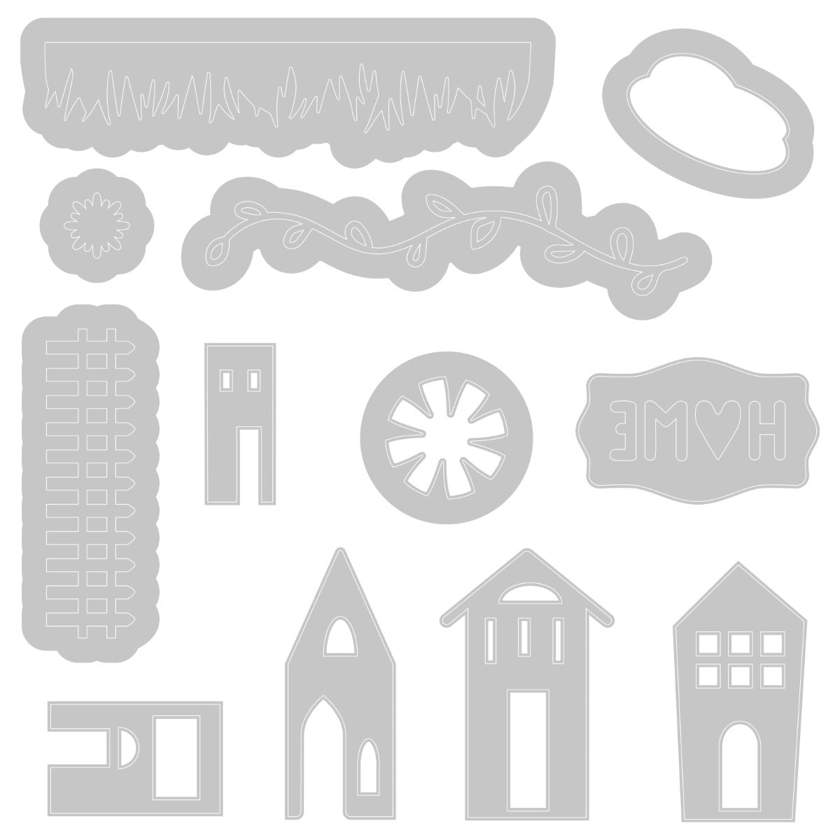 sizzix-thinlits-shadowbox-elements-stanzschablonen-12-tlg image 2