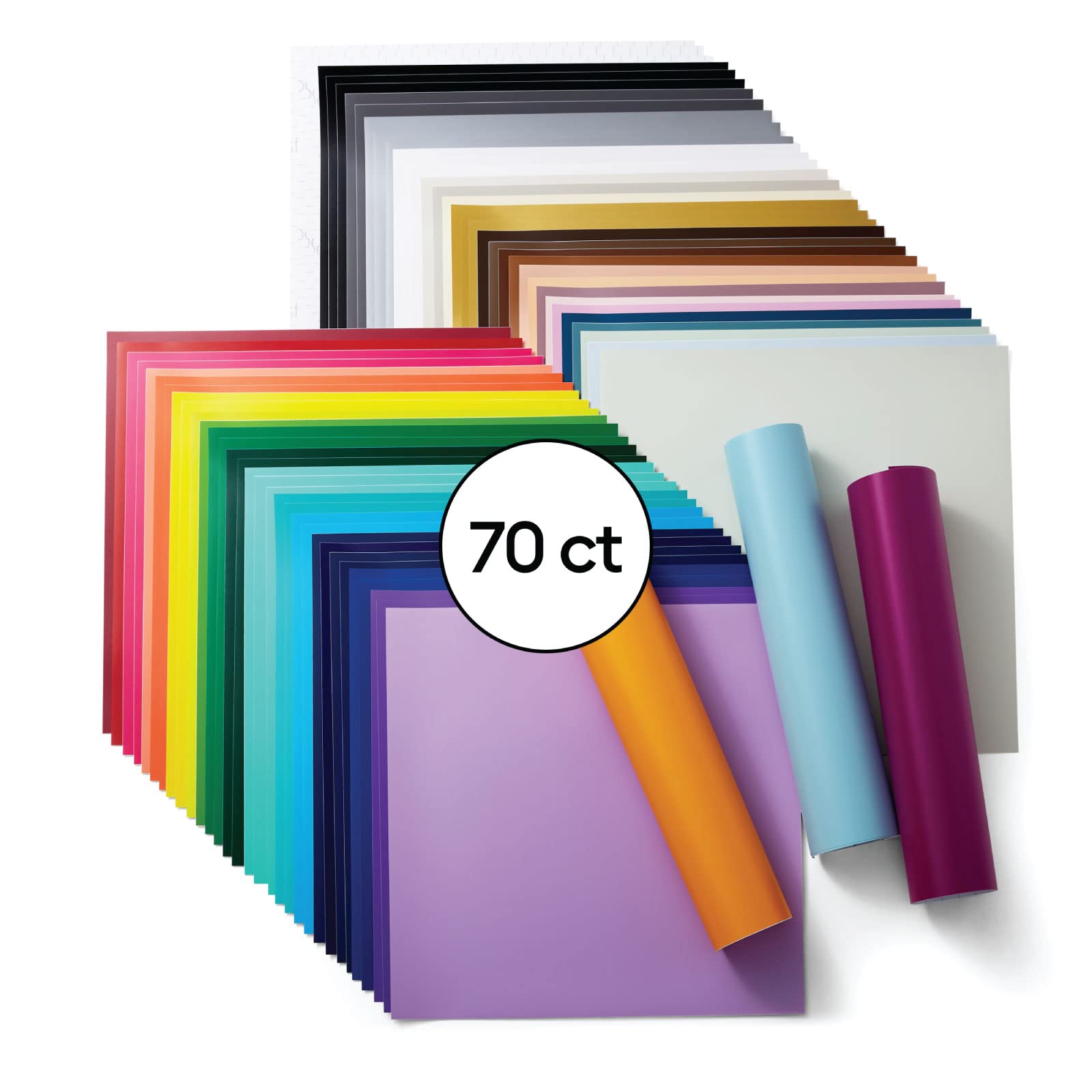 cricut-maker-vinyl-abnehmbar-klebefolie-set-bunt-65-5-bl-tter-30-5cm image 5
