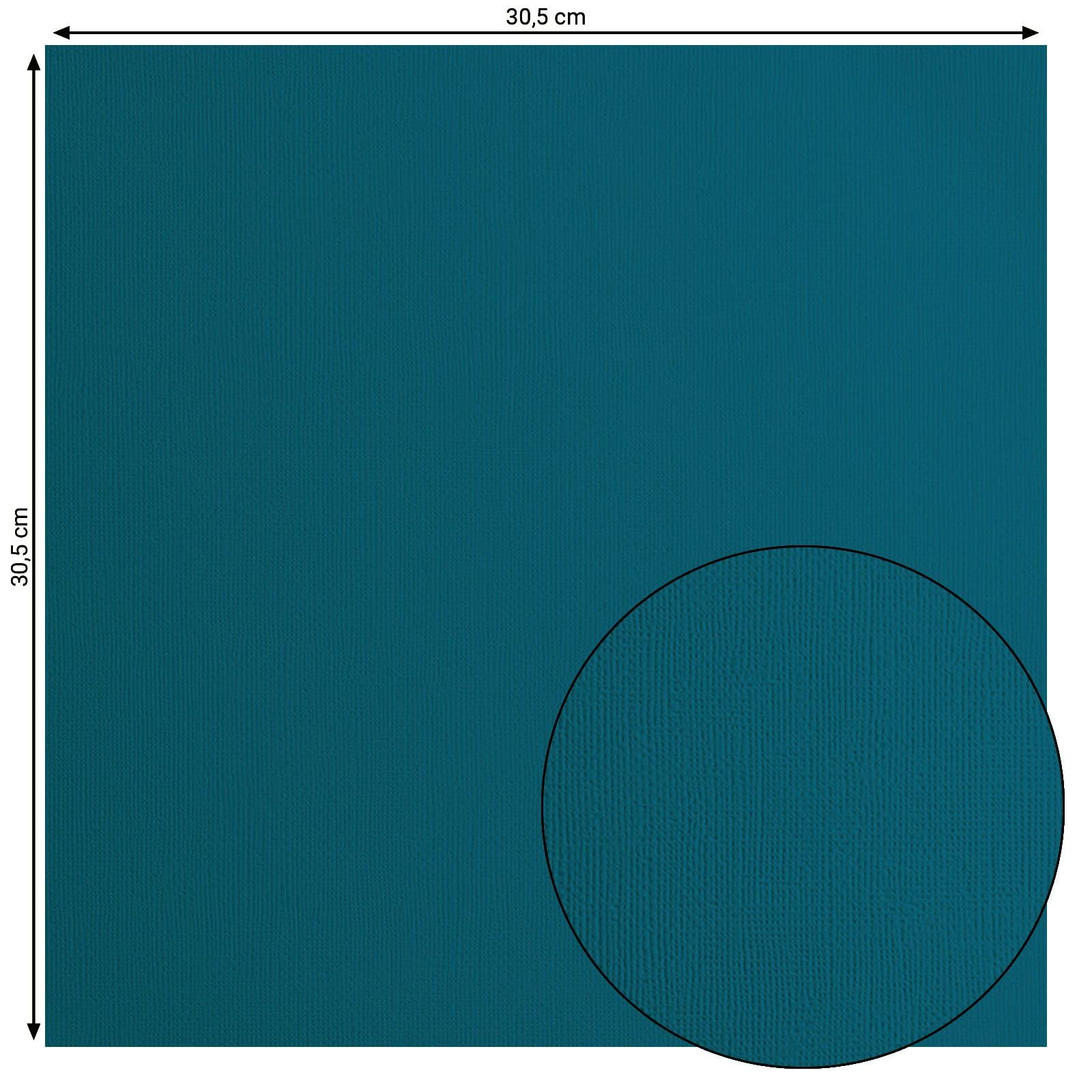 vaessen-florence-cardstock-blau-30-5x30-5cm-20-blatt-textur image 2