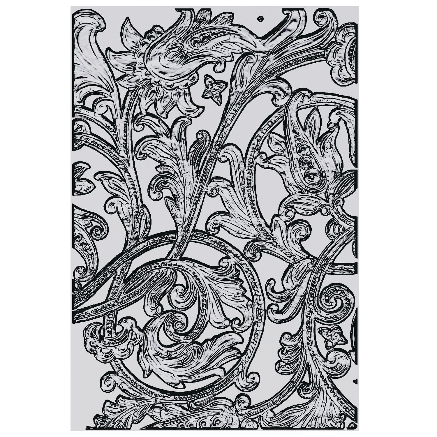 sizzix-3-d-texture-fades-entangled-pr-gefolder-large-a5-tim-holtz image 1