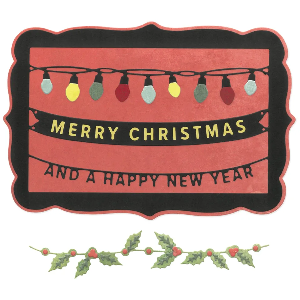 sizzix-thinlits-snap-and-swap-merry-christmas-stanzschablonen-15tlg image 1