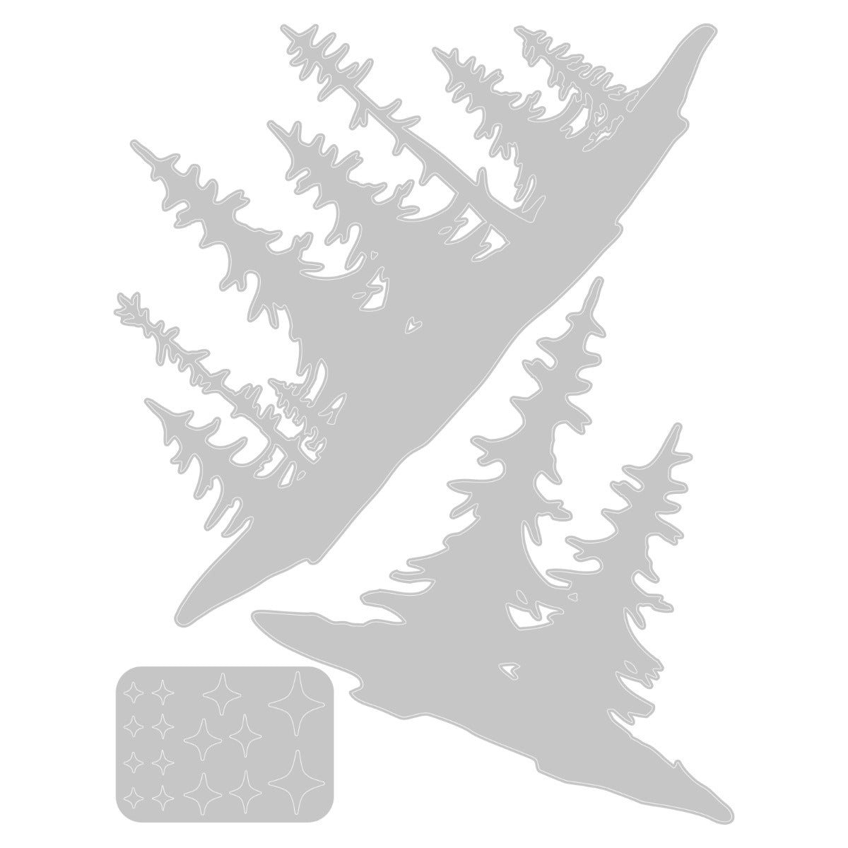 sizzix-thinlits-forest-shadows-stanzen-3er-set-tim-holtz image 2