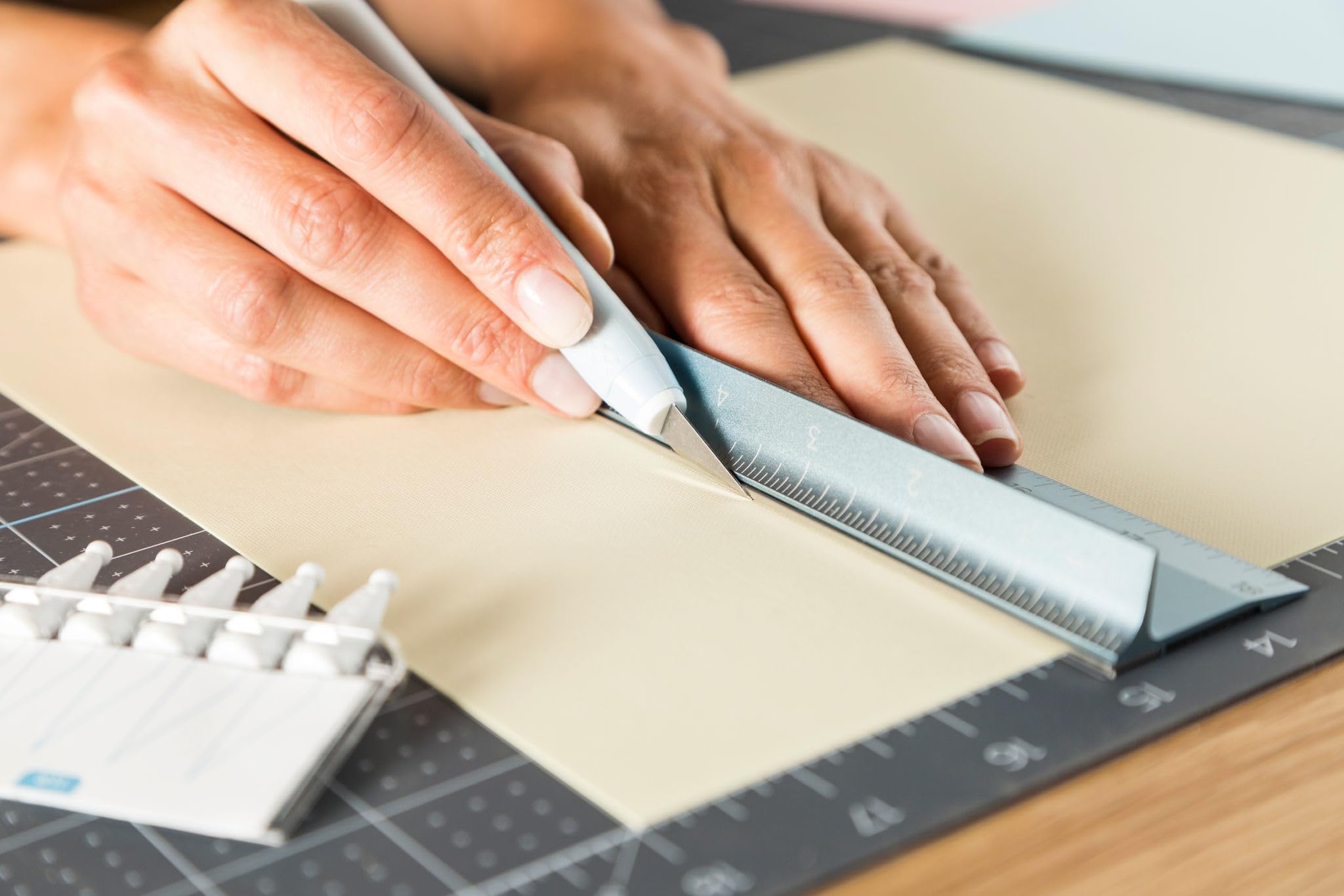 cricut-maker-truecontrol-bastelmesser-blau-mit-5-klingen image 4