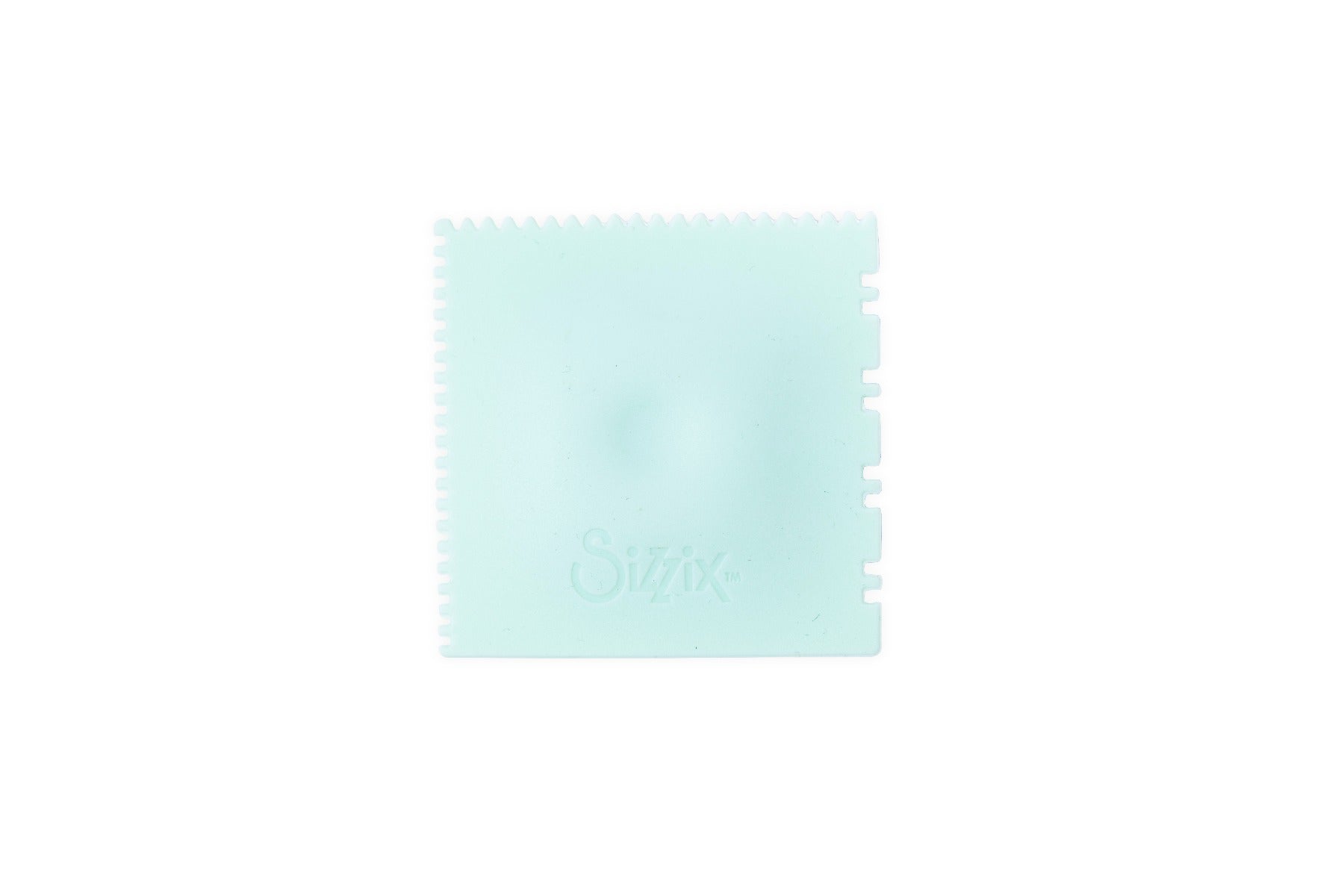 sizzix-texture-tool-strukturwerkzeug-mint-7-6x7-6-cm image 1