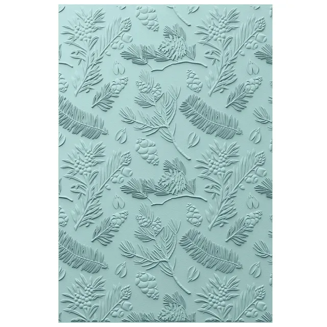 sizzix-3d-textured-impressions-pines-pr-gefolder-a5-wald image 1