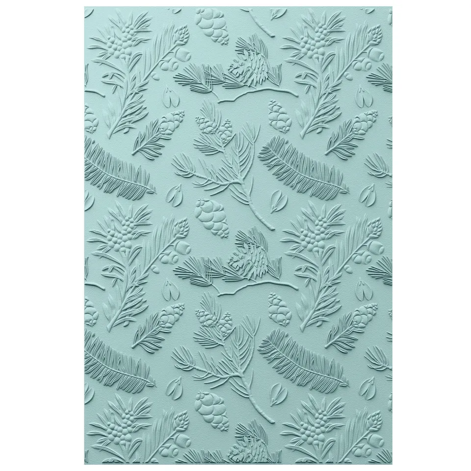 sizzix-3d-textured-impressions-pines-pr-gefolder-a5-wald image 1