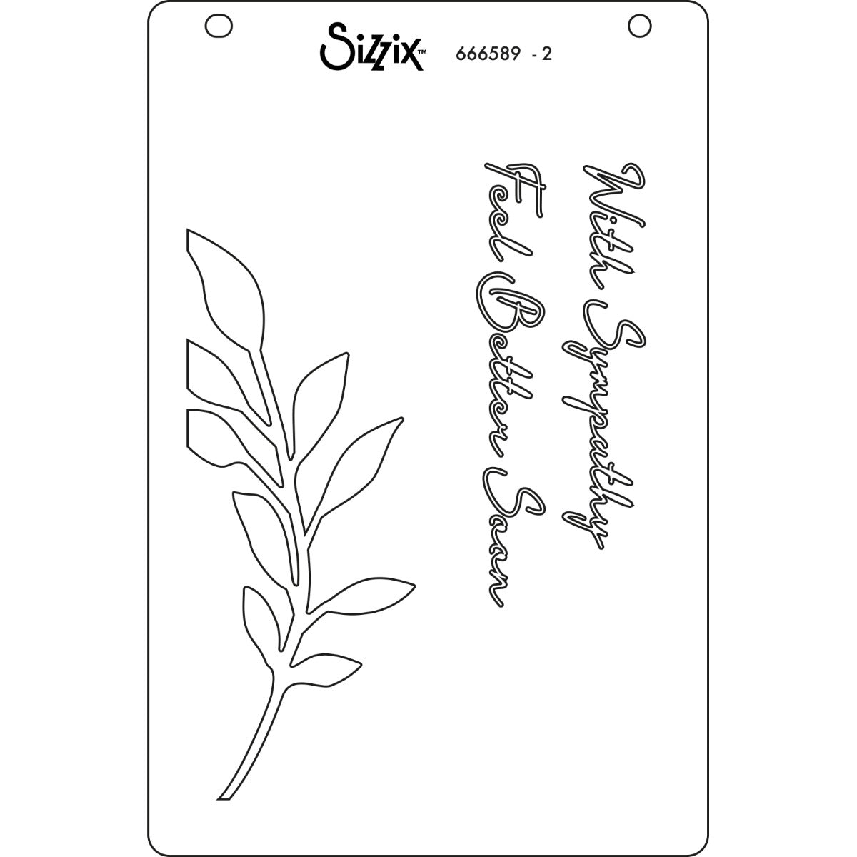 sizzix-a6-layered-stencils-cosmopolitan-frond-schablonen-4tlg image 5