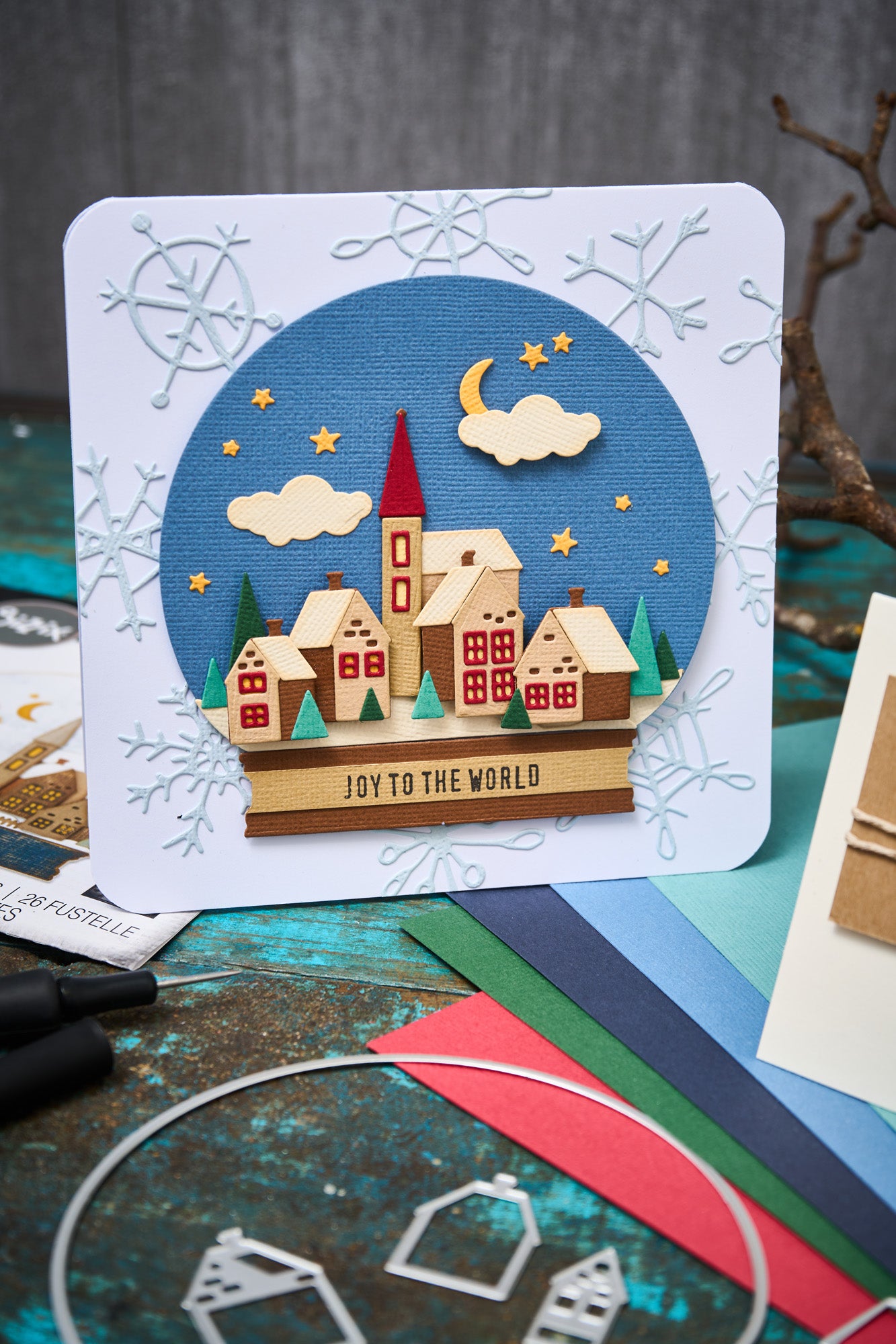 sizzix-thinlits-snowglobe-2-stanzschablonen-26-tlg-winter image 4