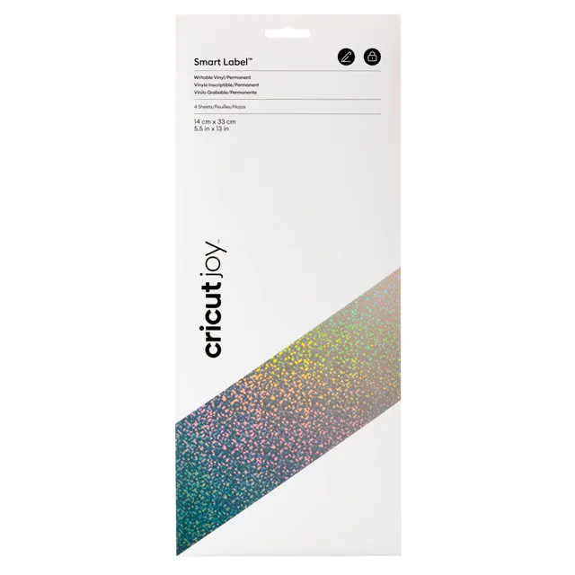 cricut-joy-smart-label-vinyl-silber-hologr-4-blatt image 1