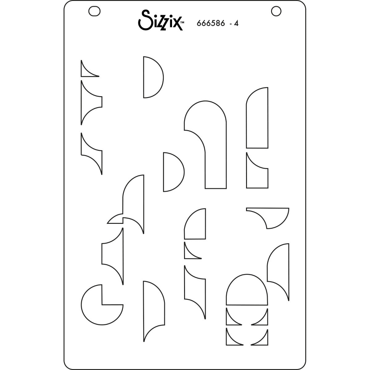 sizzix-layered-stencils-a6-cosmopolitan-schablone-4tlg-stacey-park image 7