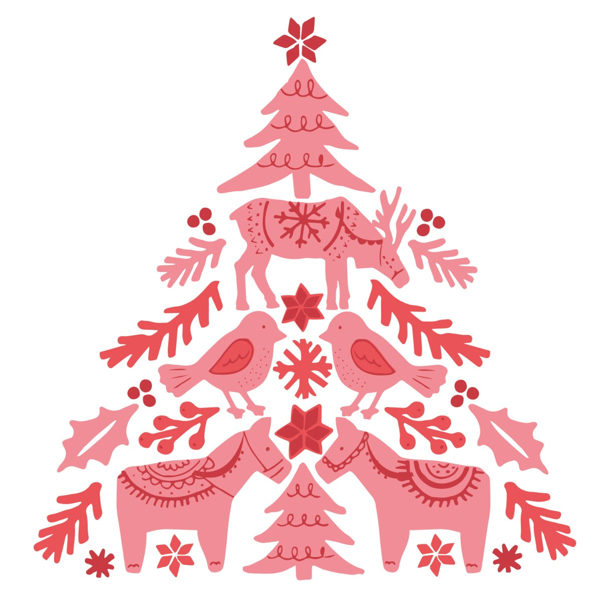sizzix-layered-folk-tree-clear-stamps-3tlg-weihnachten image 1
