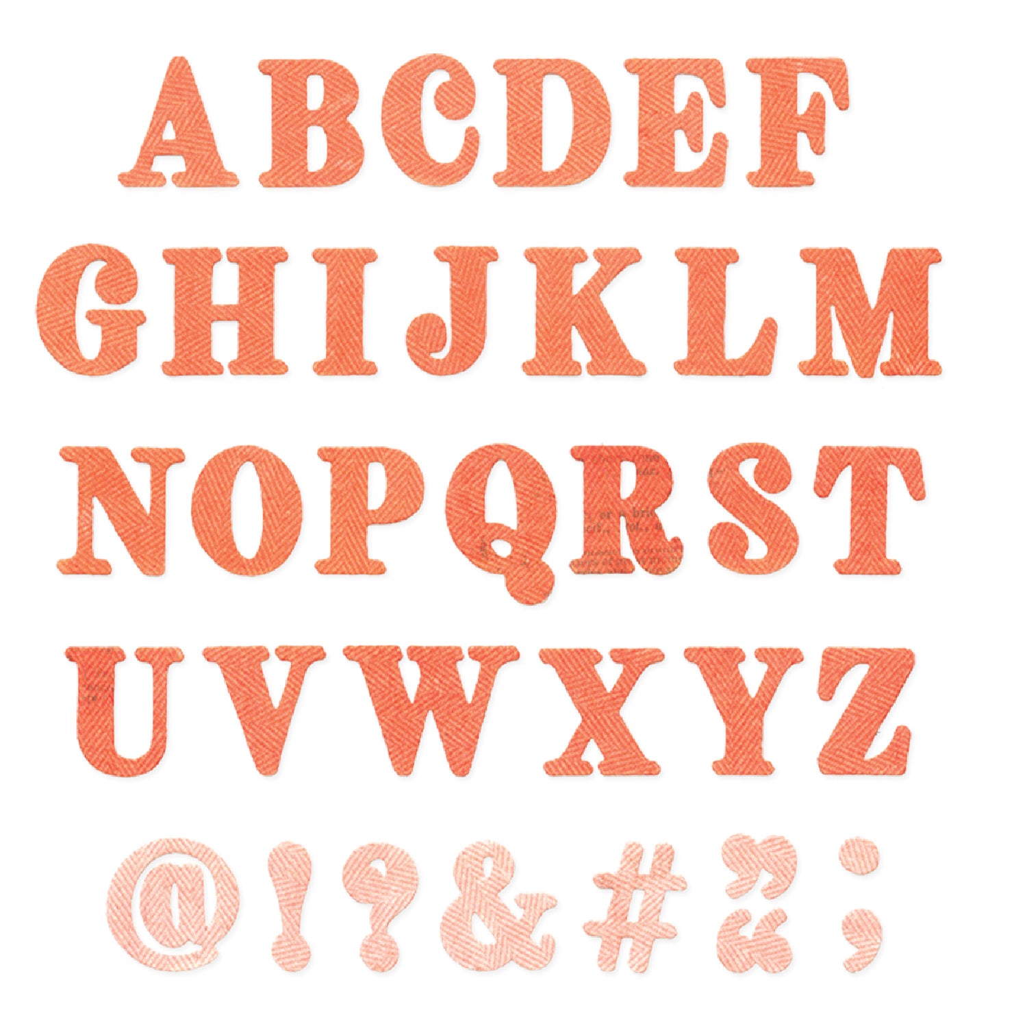 sizzix-thinlits-lino-type-revival-stanzschablonen-36tlg image 1