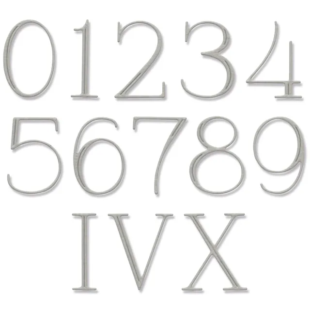 sizzix-thinlits-elegant-numerals-stanzformen-zahlen image 1