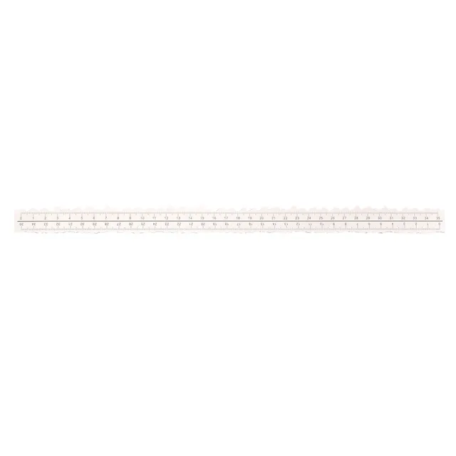 vaessen-florence-papier-rei-lineal-alu-35cm-silber-extra-lang image 1