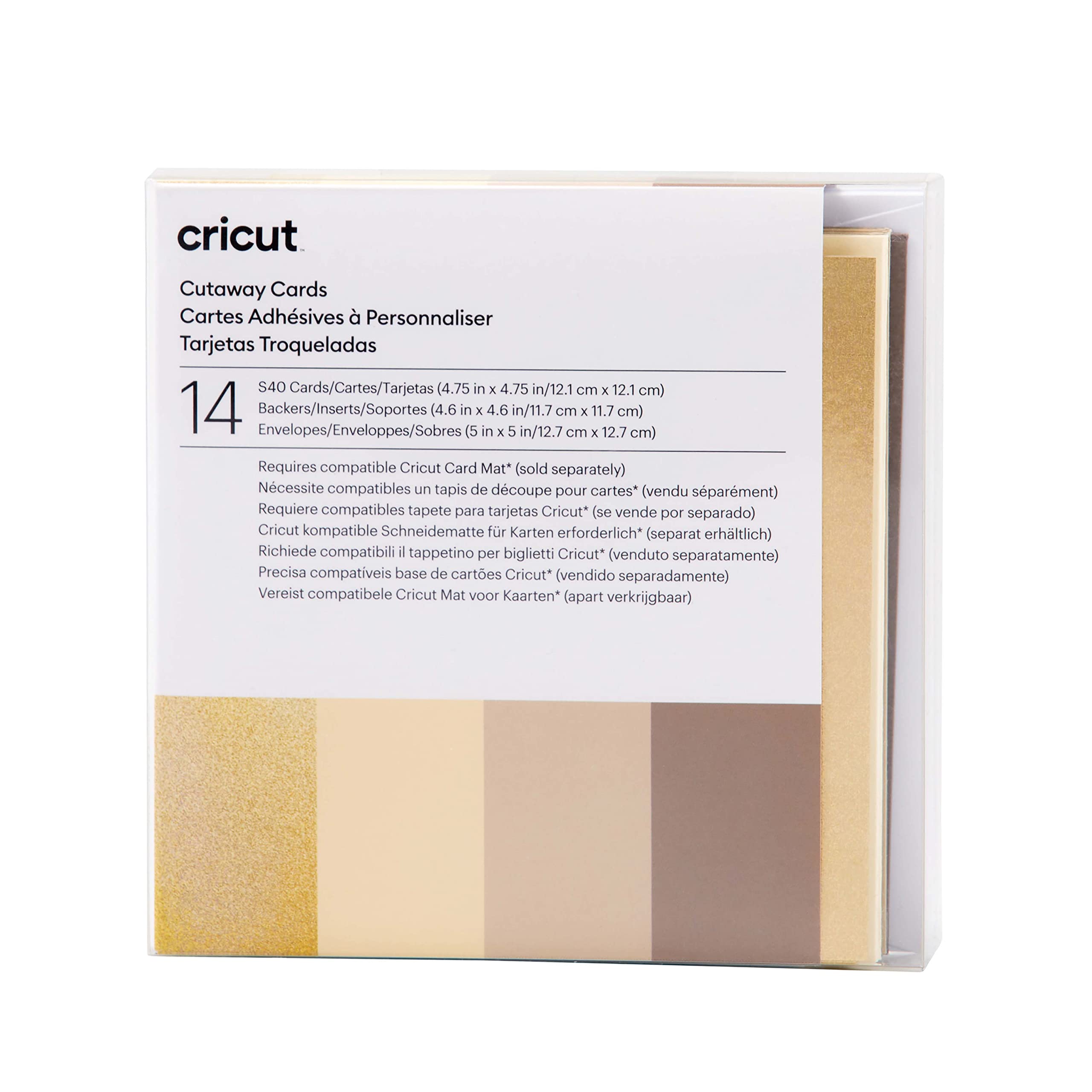 cricut-maker-cutaway-karten-neutral-s40-12-1cm-14er-pack image 1