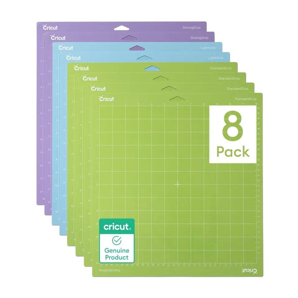 cricut-maker-matten-mixpack-30-5x30-5-cm-8er-pack image 1