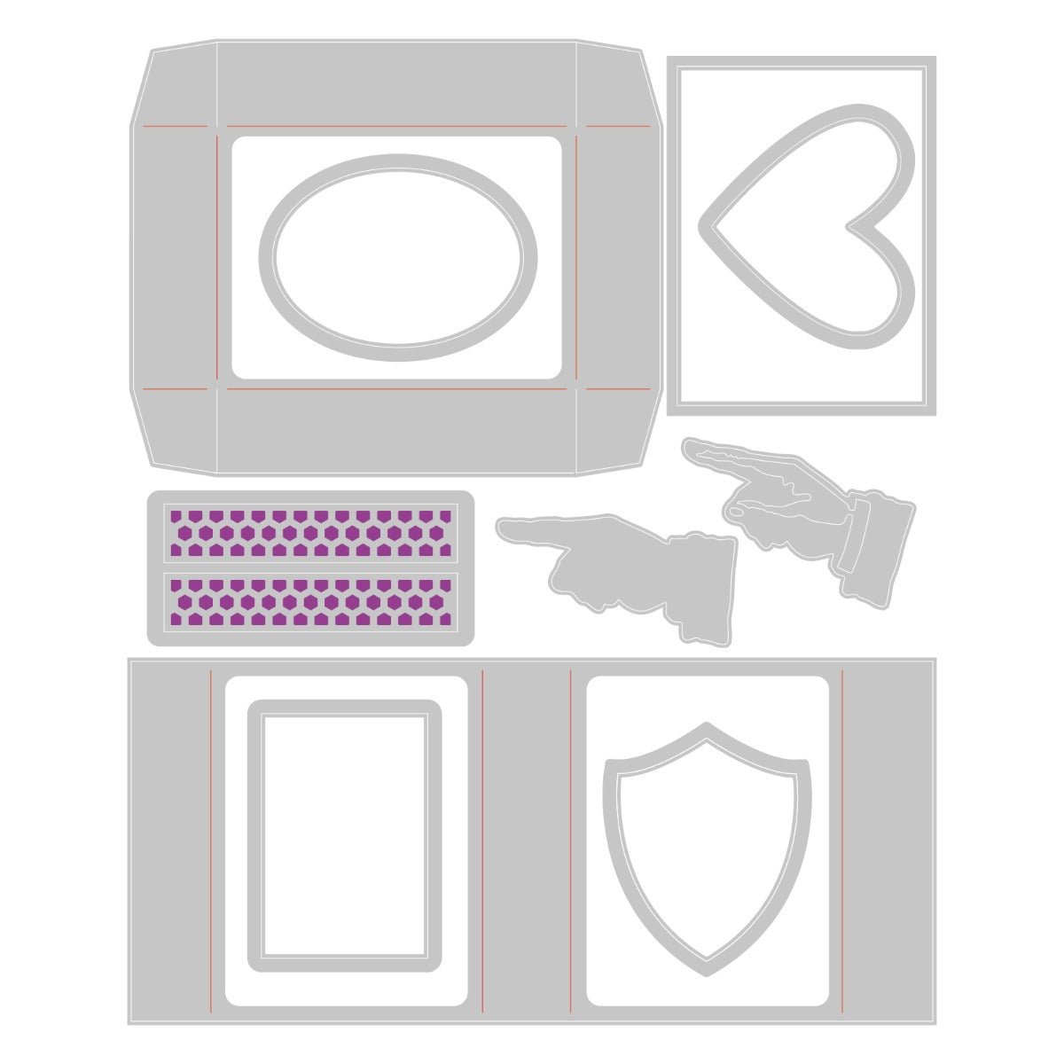sizzix-thinlits-vault-matchbox-stanzformen-10tlg-tim-holtz image 6