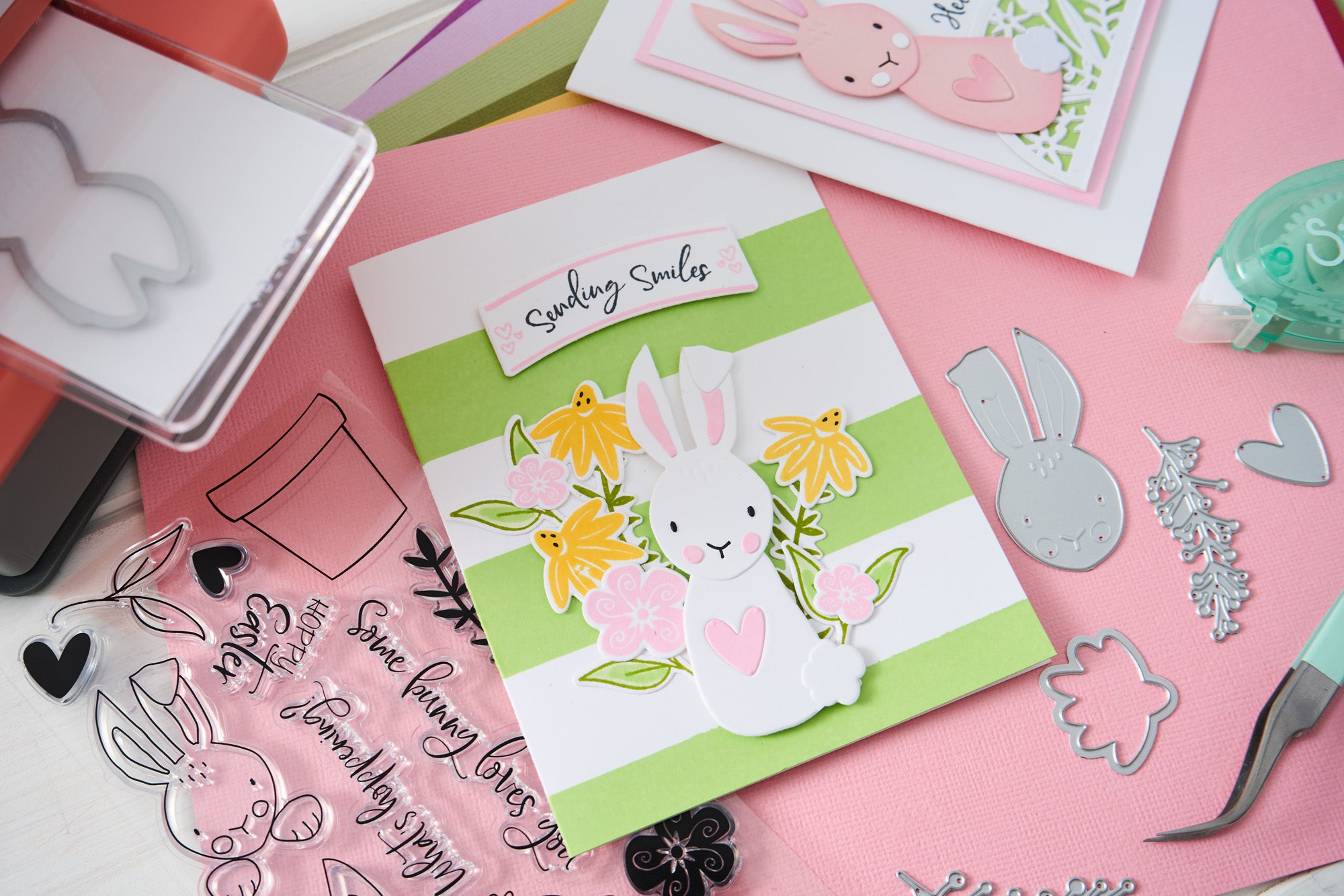 sizzix-clear-stamps-sending-sunshine-sentiments-stempelset-16-teilig image 5