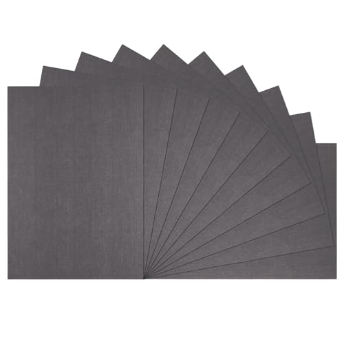vaessen-creative-florence-tonkarton-leinen-anthracite-a4-10-blatt image 7
