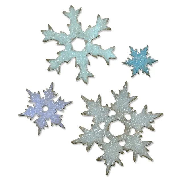 sizzix-bigz-l-stacked-snowflakes-stanzform-schneeflocken image 1