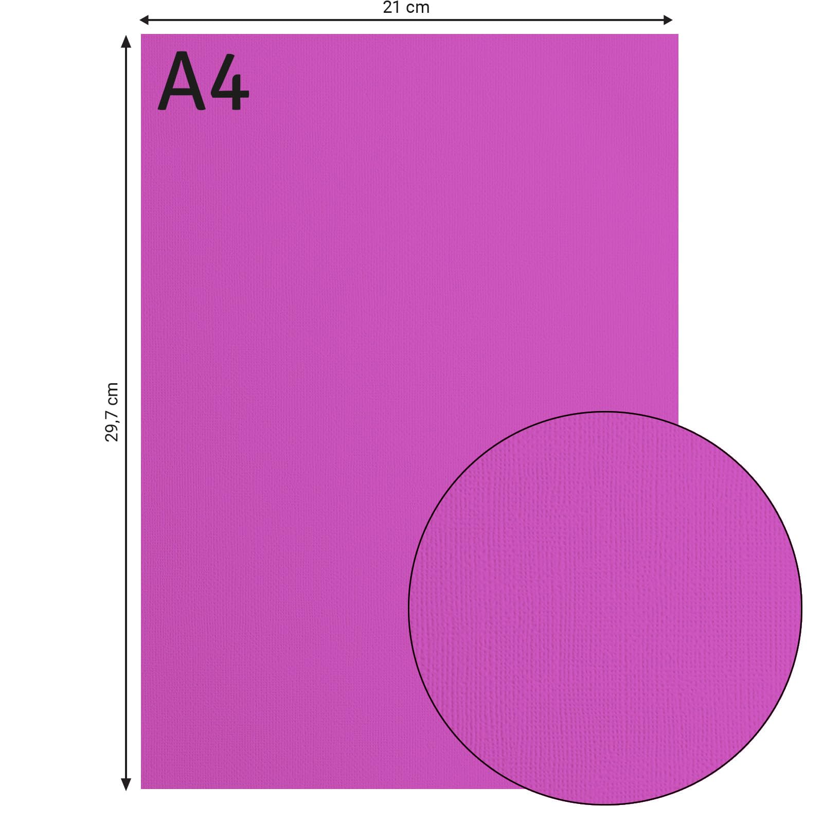vaessen-creative-florence-tonkarton-a4-plum-25-blatt-bastelpapier-216-g image 3