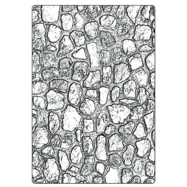 sizzix-3-d-texture-fades-cobblestone-pr-gefolder-a5-tim-holtz image 1
