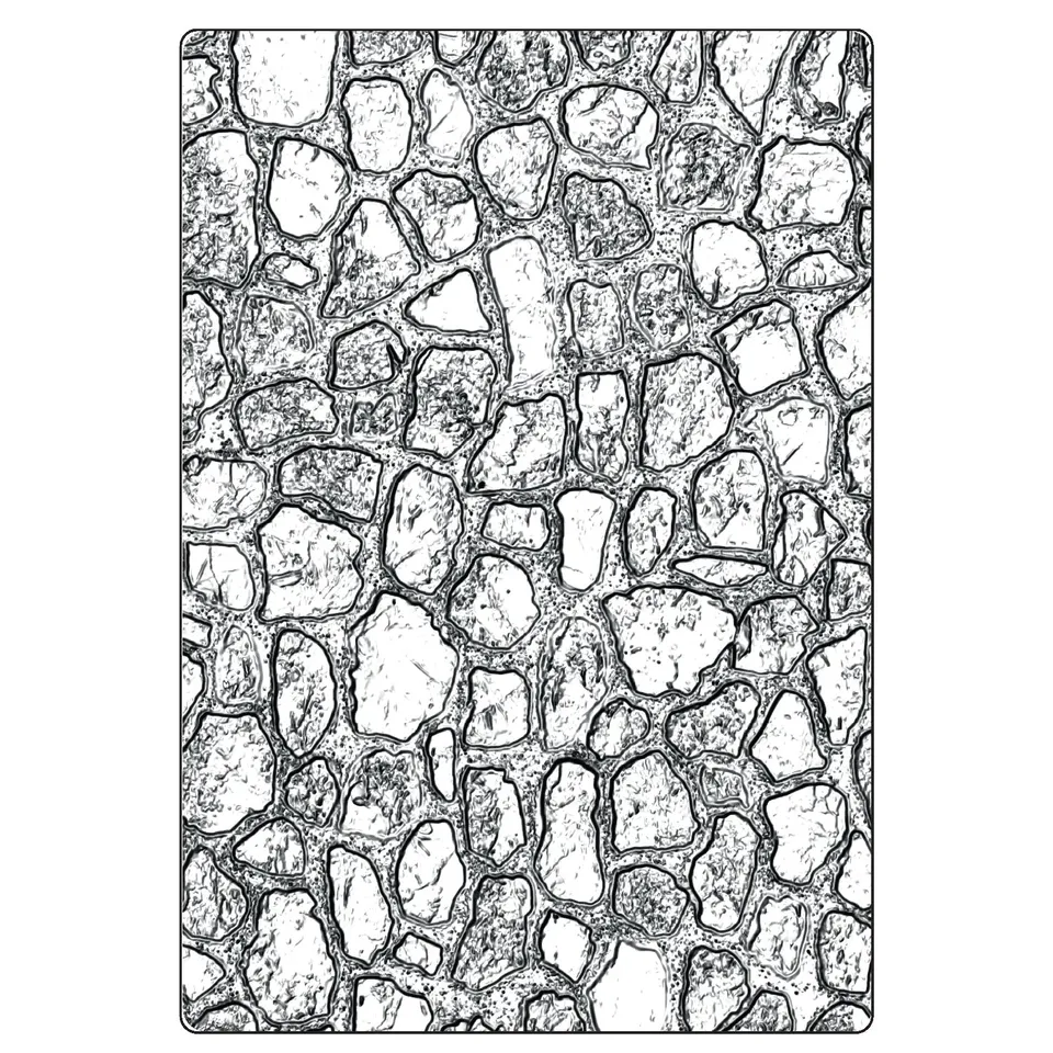 sizzix-3-d-texture-fades-cobblestone-pr-gefolder-a5-tim-holtz image 1