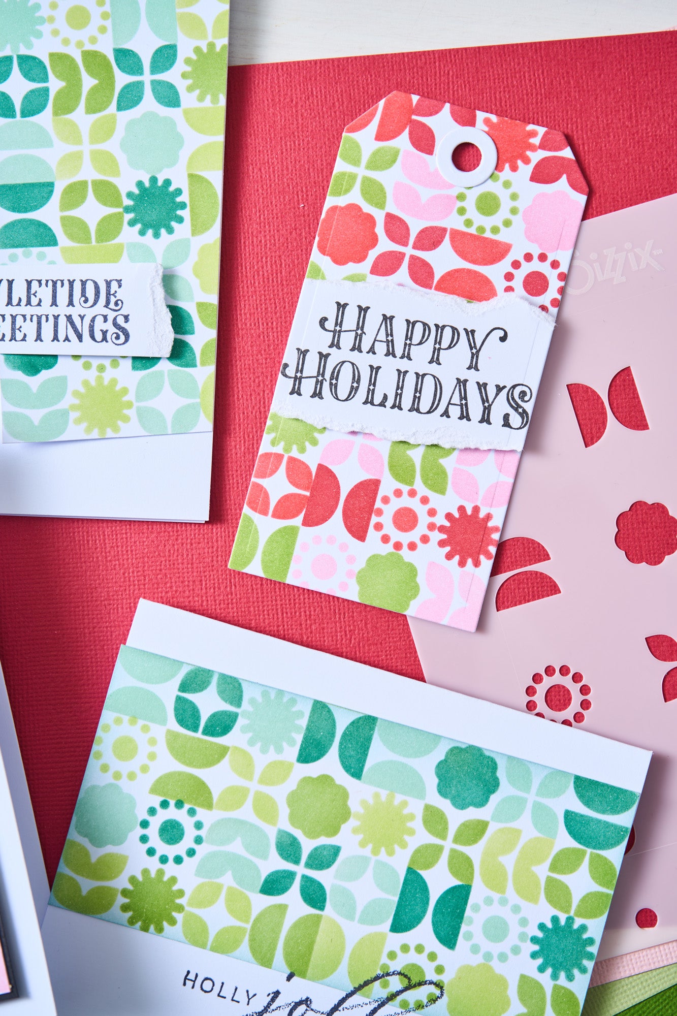 sizzix-rotating-stencils-retro-vibe-schablone image 4