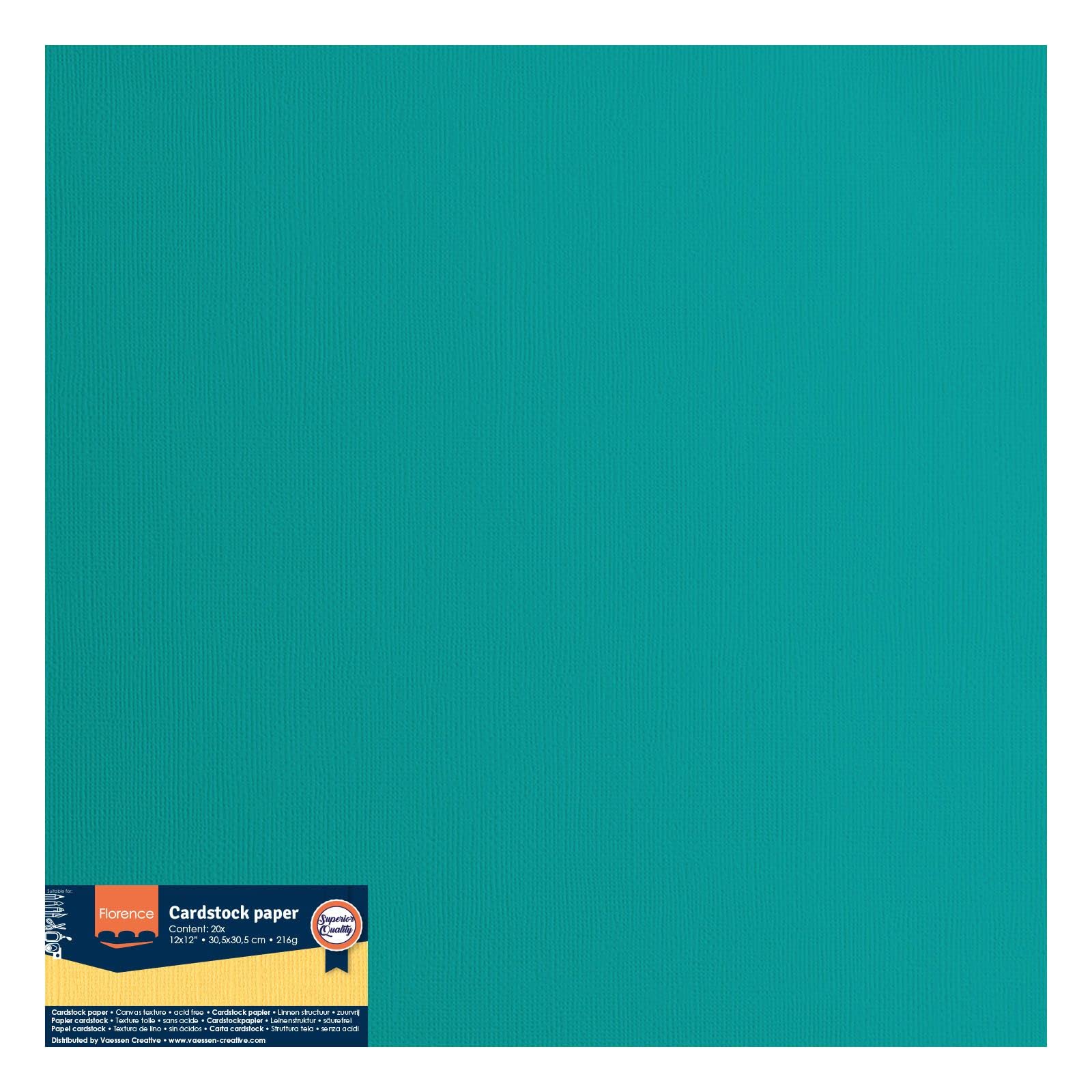 vaessen-creative-florence-cardstock-tonkarton-blau-30-5x30-5-20er image 6